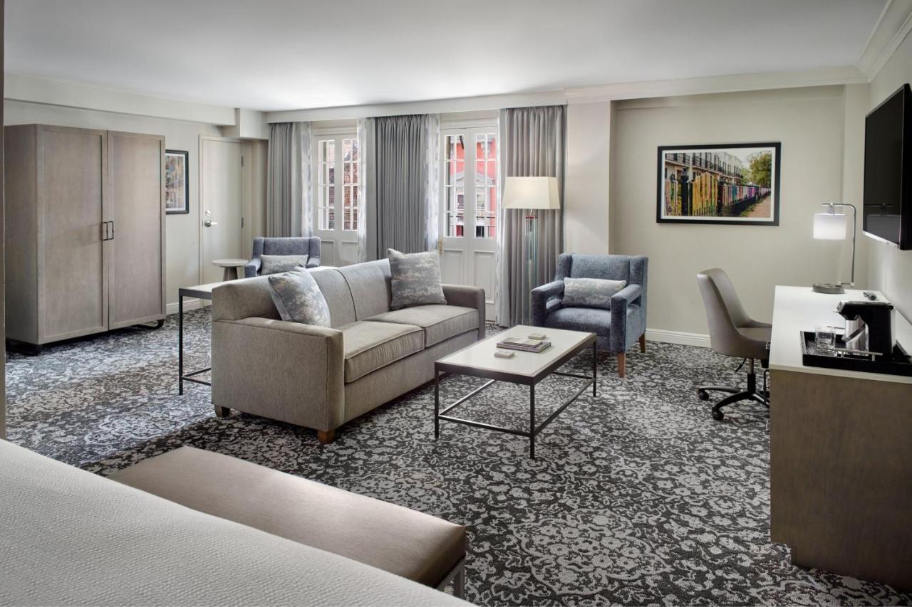 Junior Suite met 1 Kingsize Bed en Uitzicht op Bourbon Street