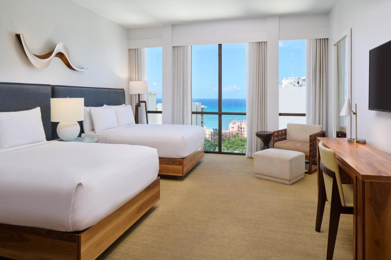 Double Room Two Double Beds Ocean View