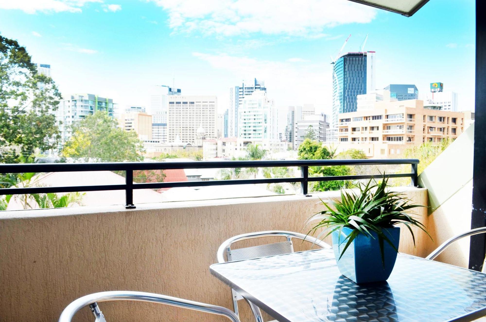 One-Bedroom Apartment Balcony
