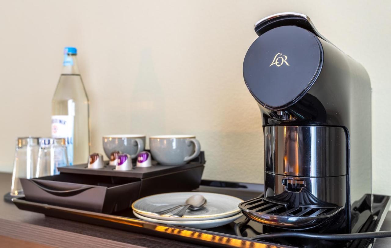 Doppelzimmer „MIGHTY" mit Kaffeemaschine und ruhiger Lage