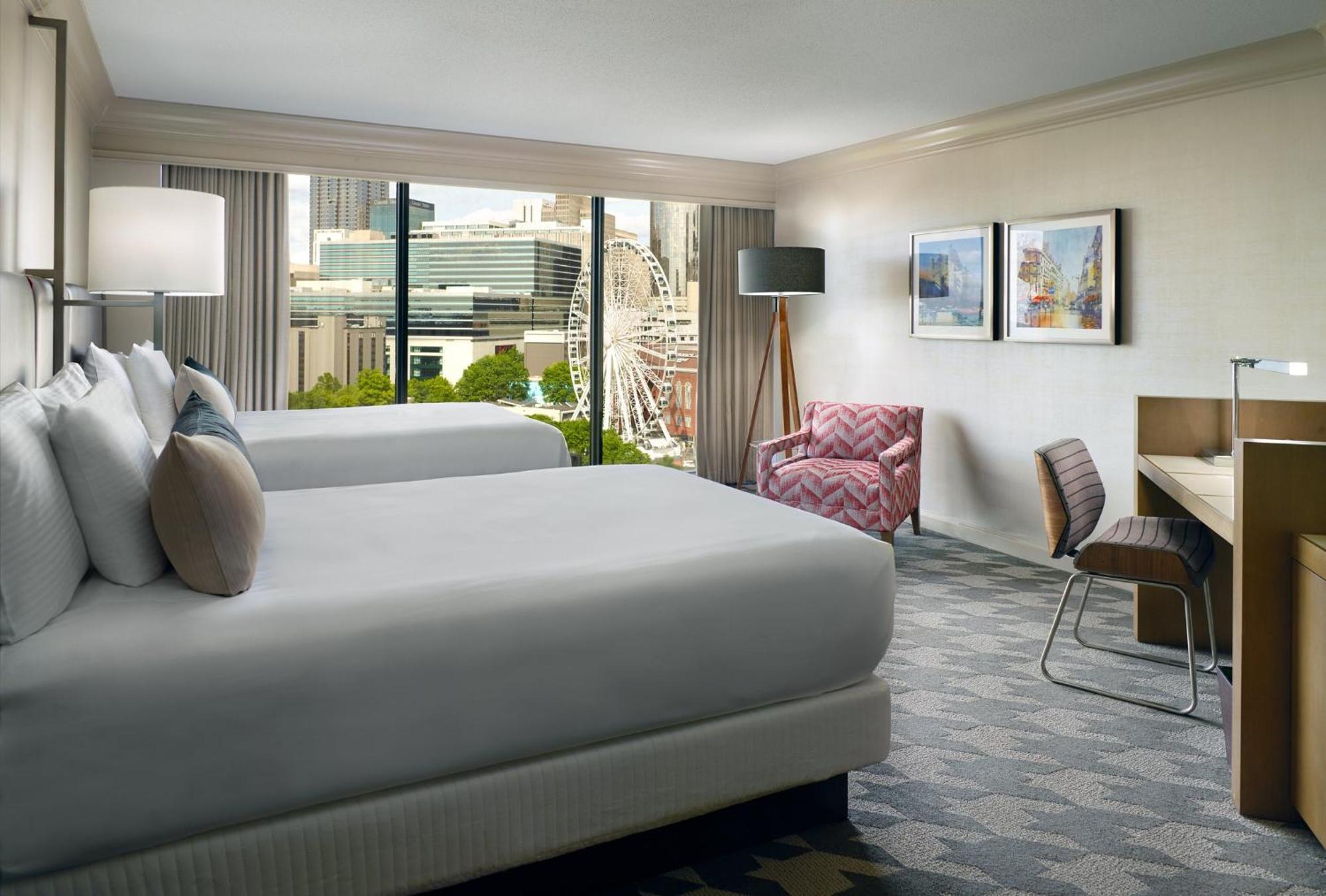 Premier Centennial Olympic Park View Room - 2 Double Beds