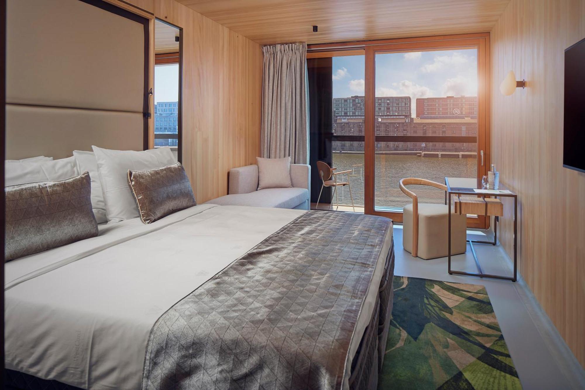 Waterfront Superior with Bath, Shower & Balcony