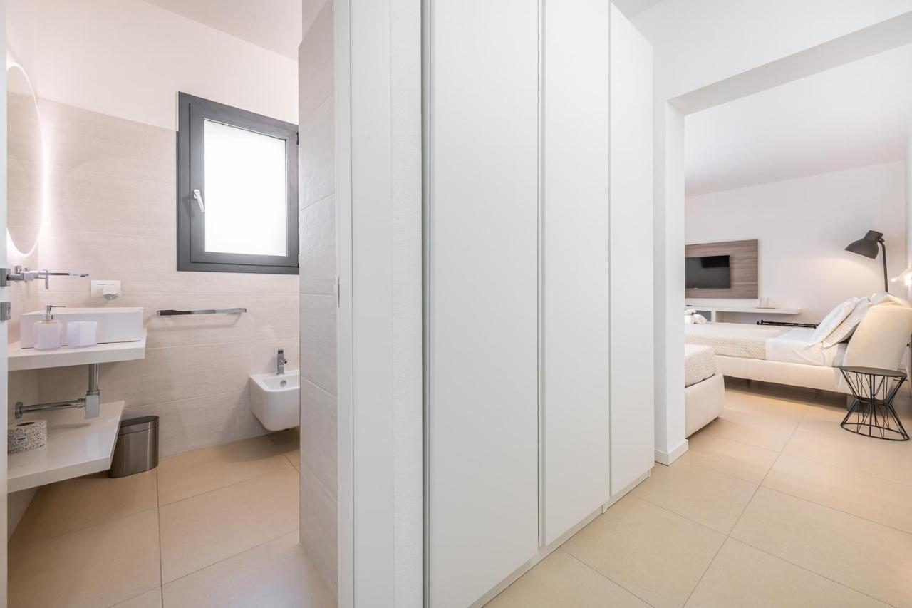Dreibettzimmer mit Gartenblick