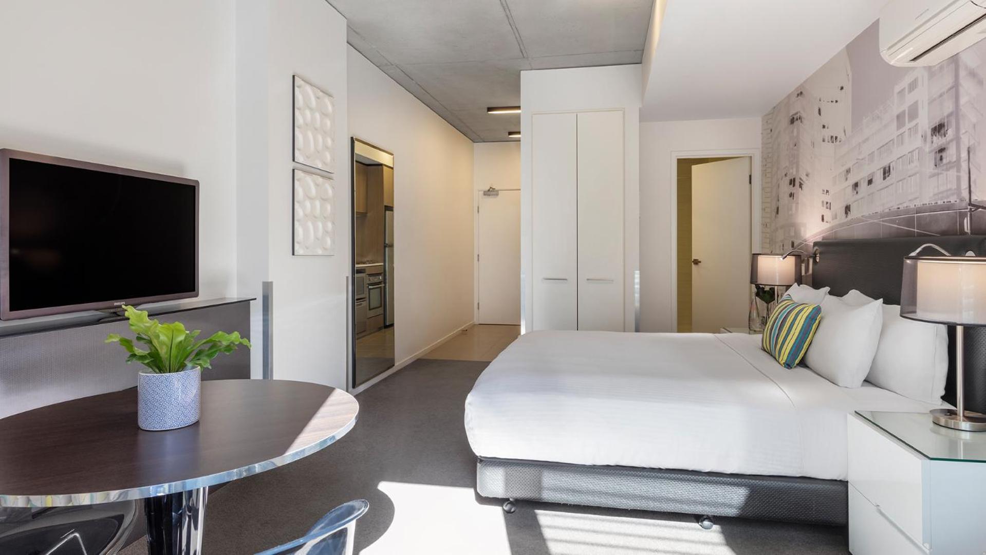 Studio Apartment Balcony – No Housekeeping