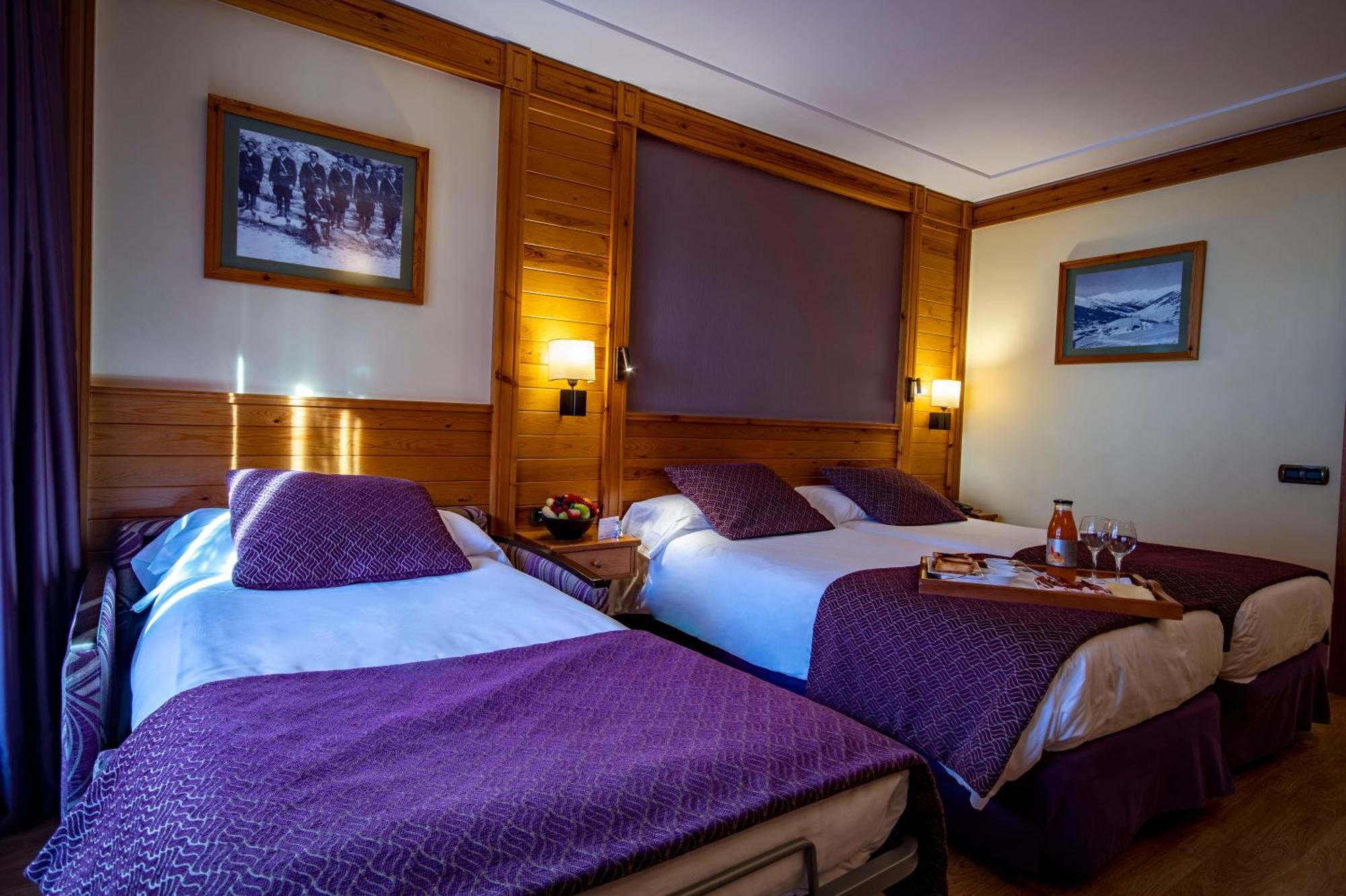 Triple Room Ski Slopes views