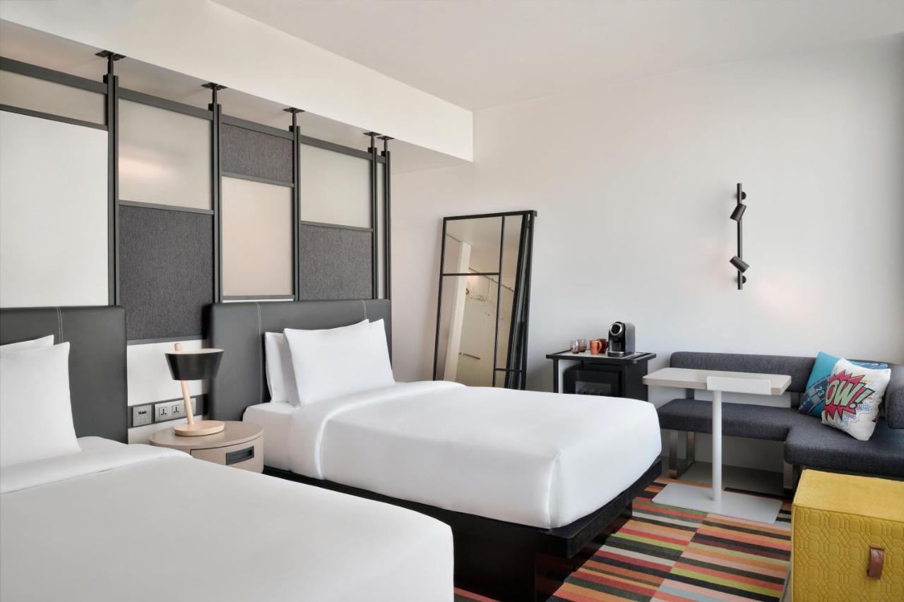 Savvy room, Guest room, 2 Twin,  City view, High floor, Free Shuttle Buss to OCEC & Mall of Oman