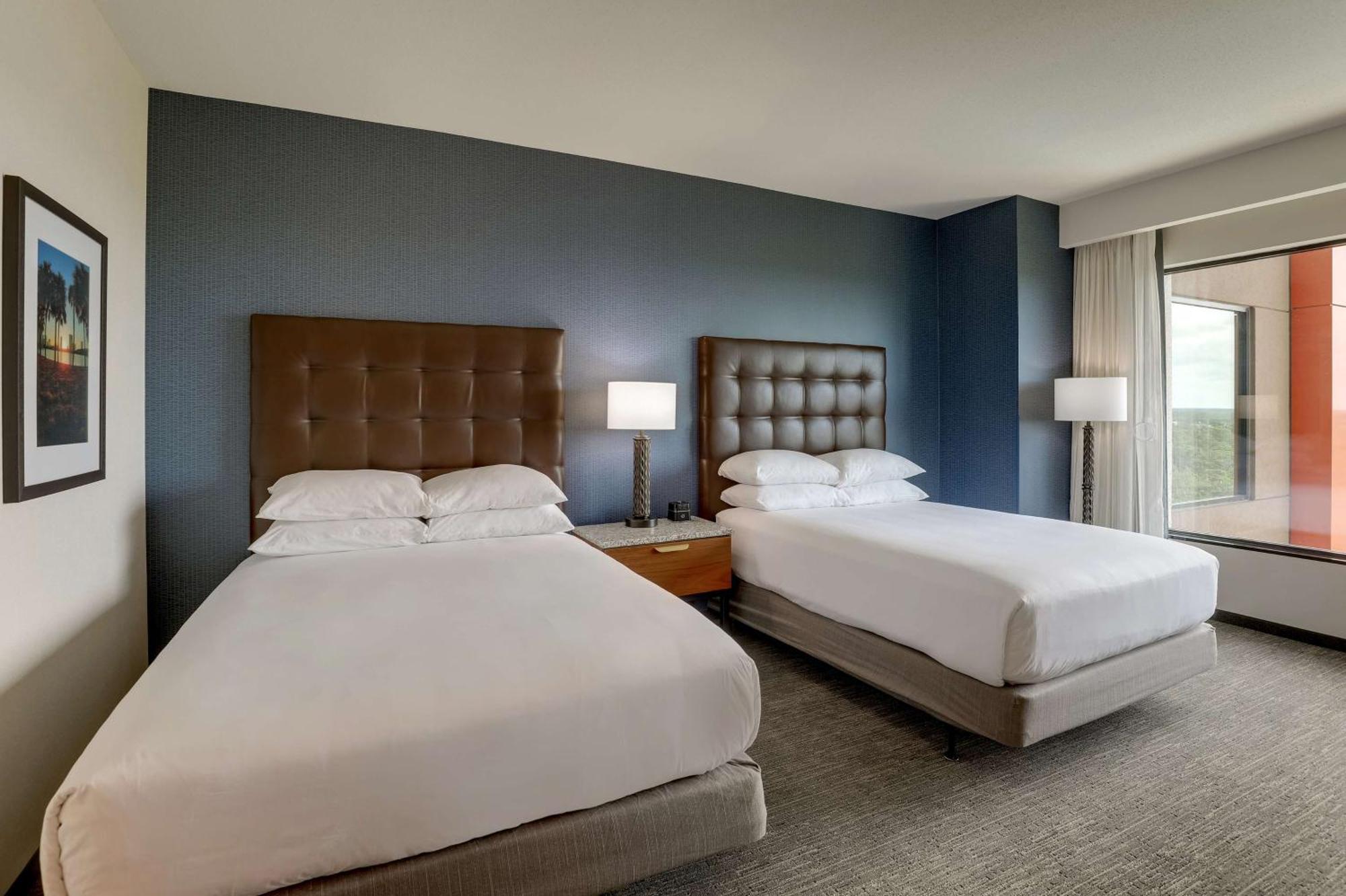 Deluxe Queen Room with Two Queen Beds - Hearing Accessible, Terrace