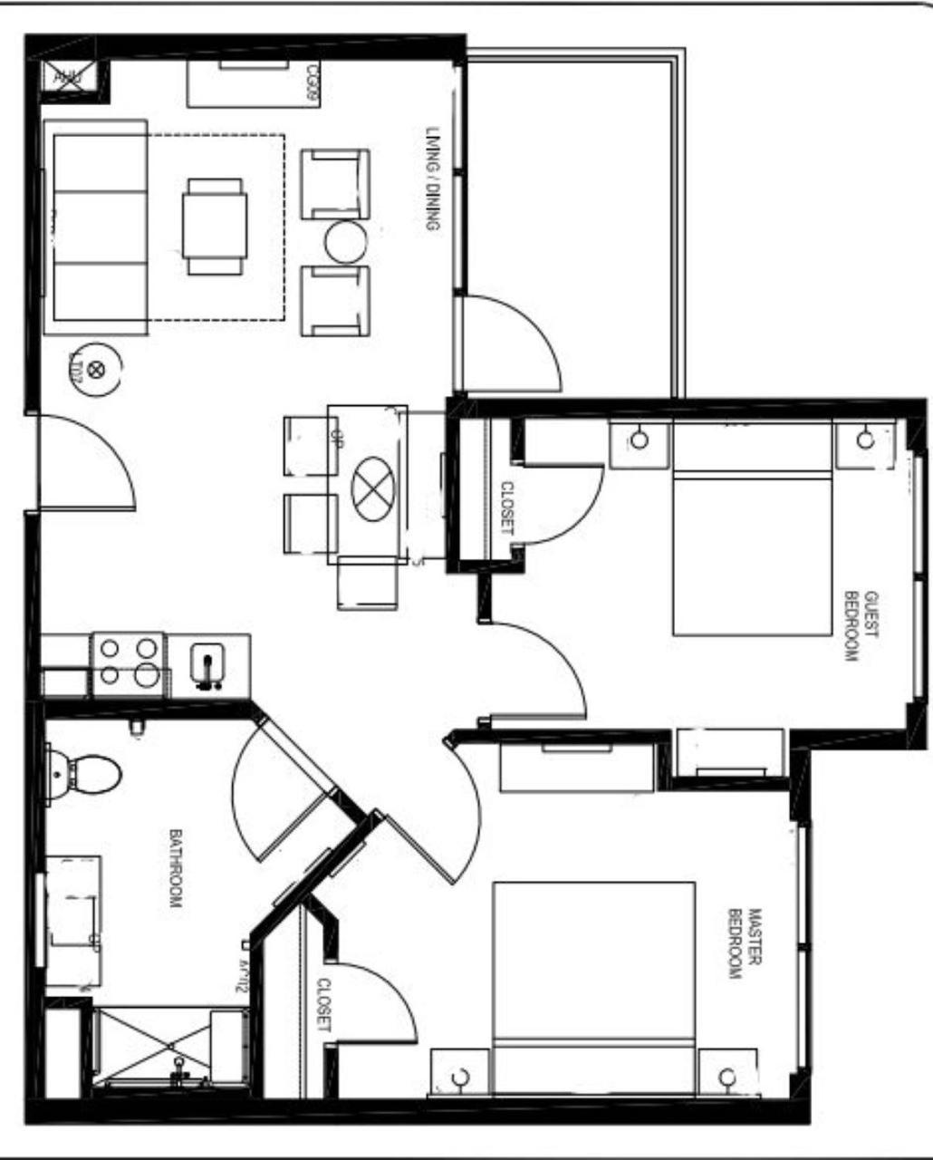 Superior Suite met 2 Slaapkamers (Gratis Toegang tot het Waterpark)