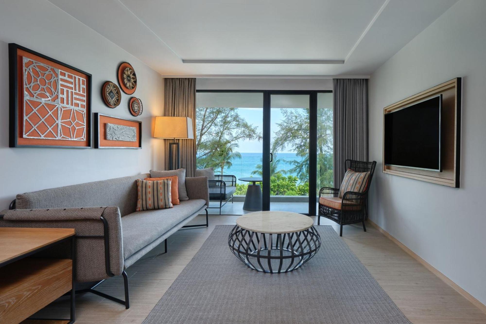 Große Suite mit 1 Schlafzimmer und Meerblick