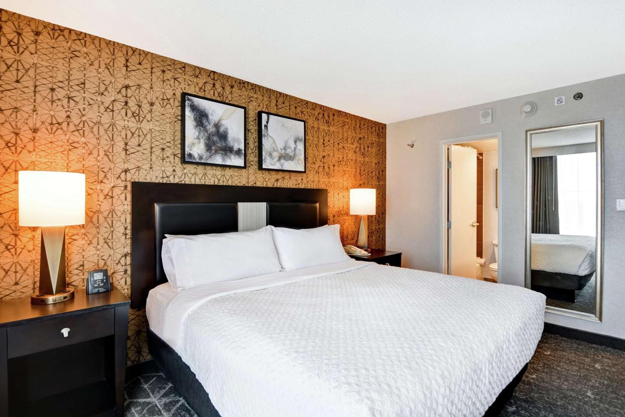 Suite de 1 habitación con cama extragrande y sofá cama