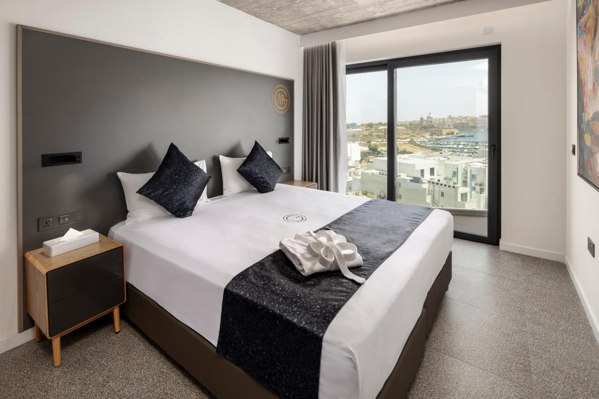 Executive Suite met 1 Slaapkamer en Uitzicht op de Haven
