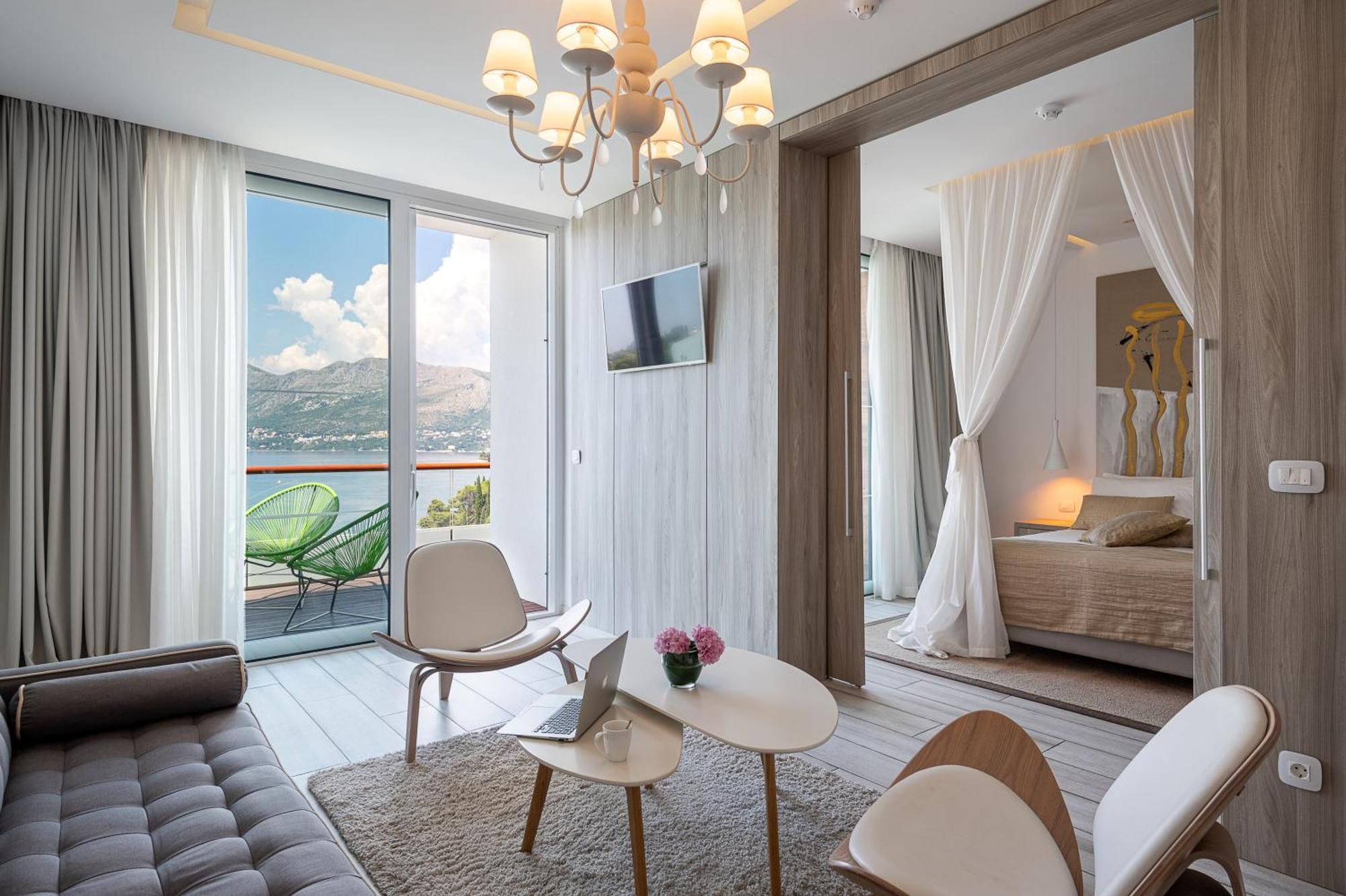 Executive Junior Suite mit Balkon und Meerblick