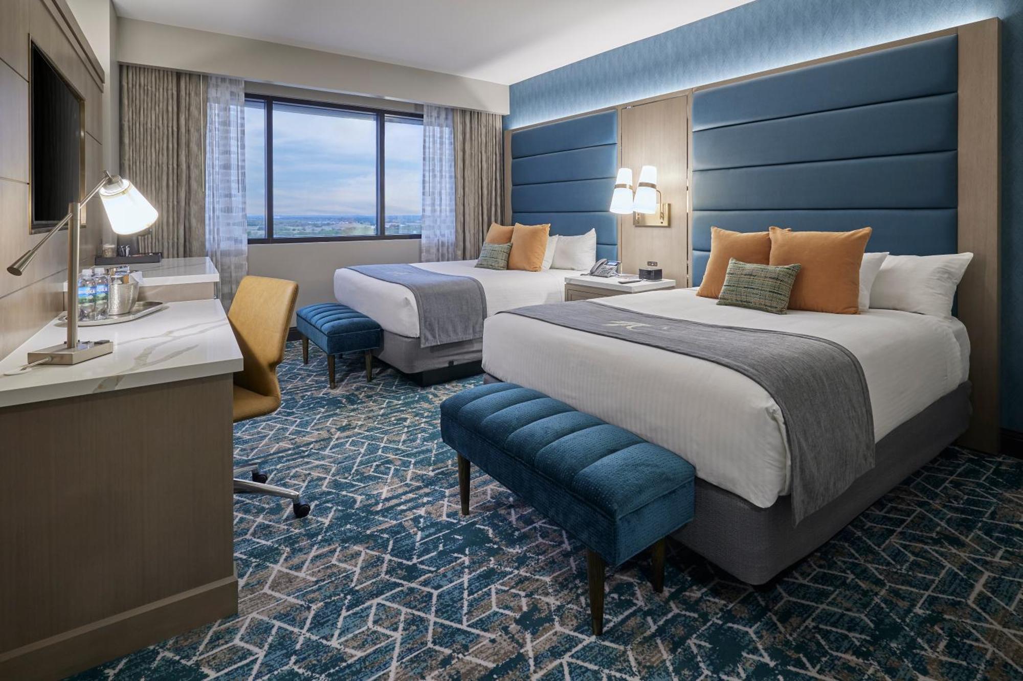 Deluxe Queen Room with Two Queen Beds, Grand Tower - Non-Smoking