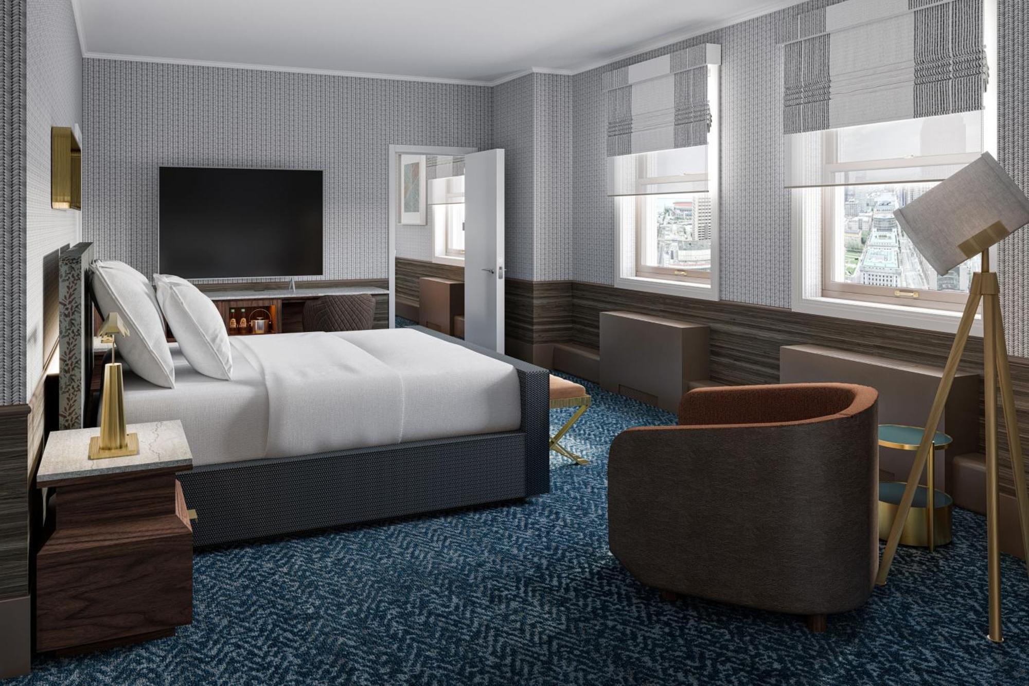 One-Bedroom Executive King Suite with Sofa Bed