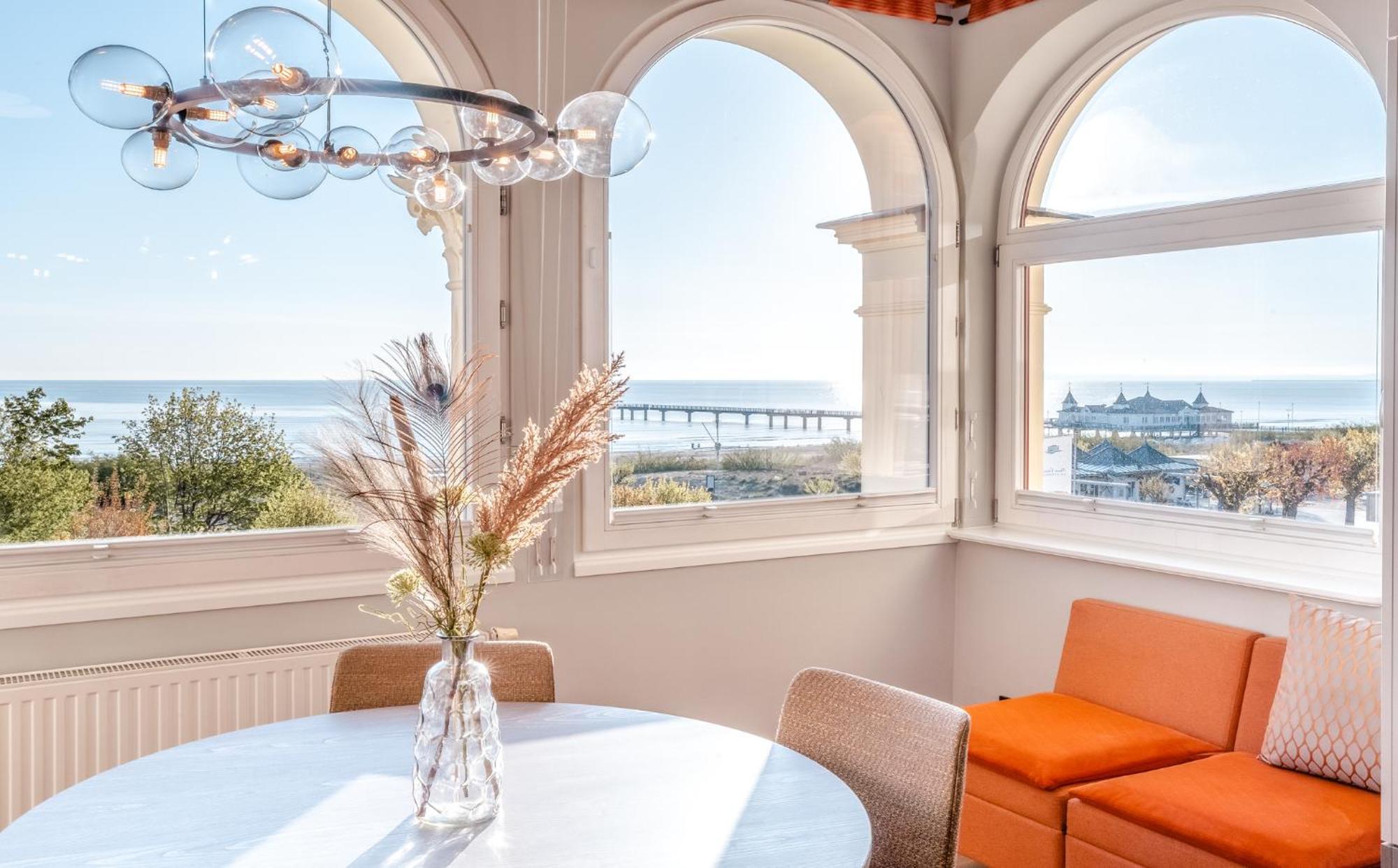 Apartment mit 1 Schlafzimmer und Meerblick