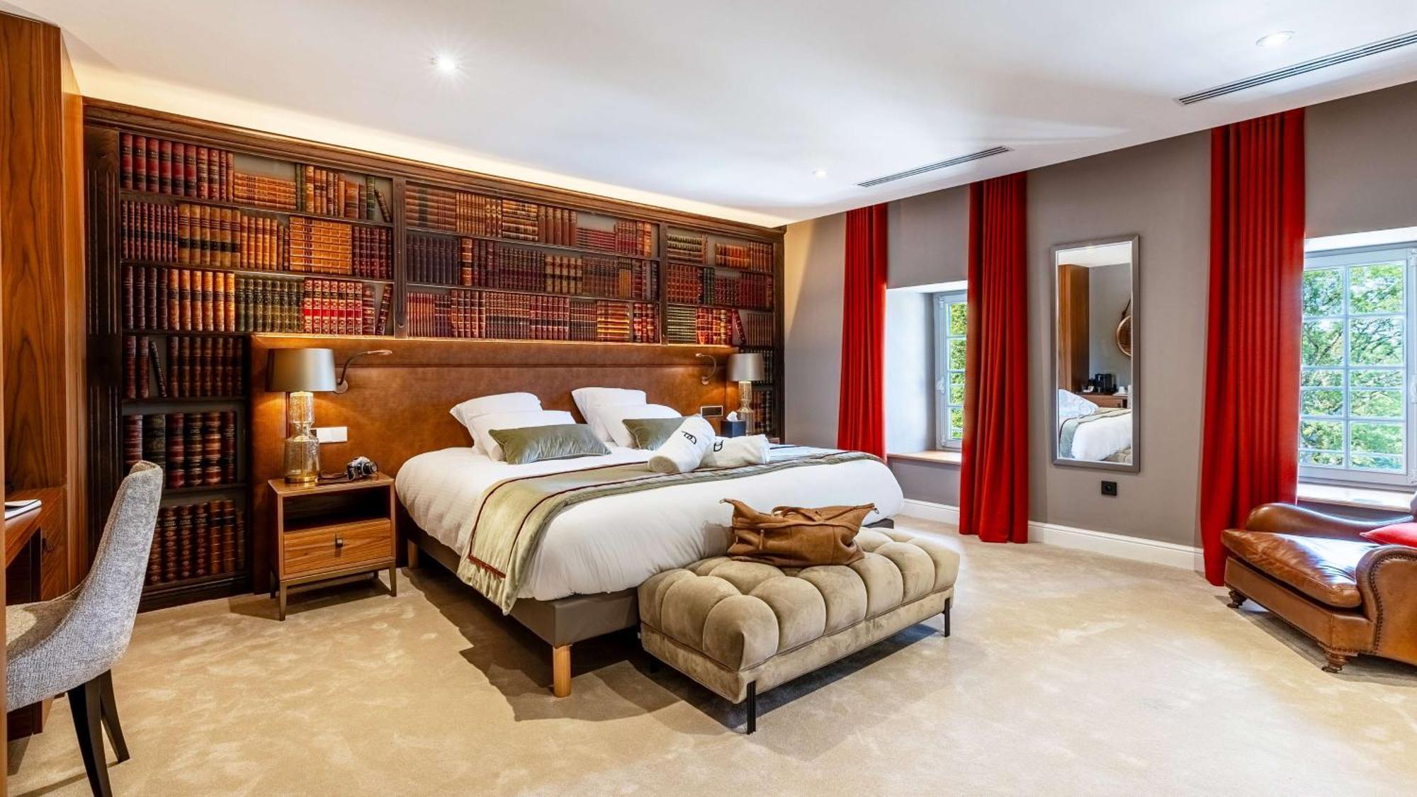Chambre Lit King-Size Exécutive avec Accès Spa 2 Heures (dans le Château)