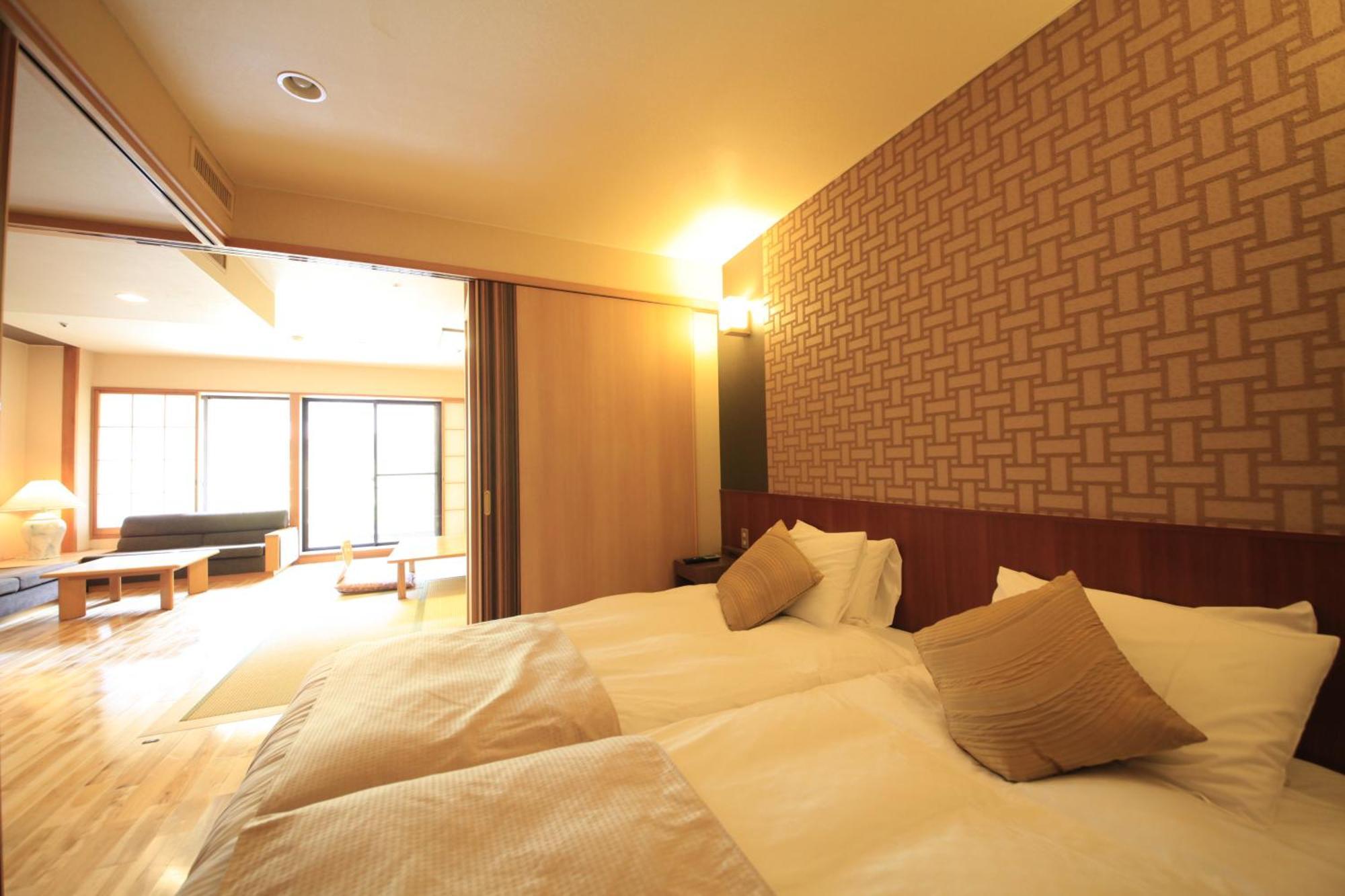 Deluxe Japanese Western-style Room Open-air Bath YUAN Non-Smoking 51㎡