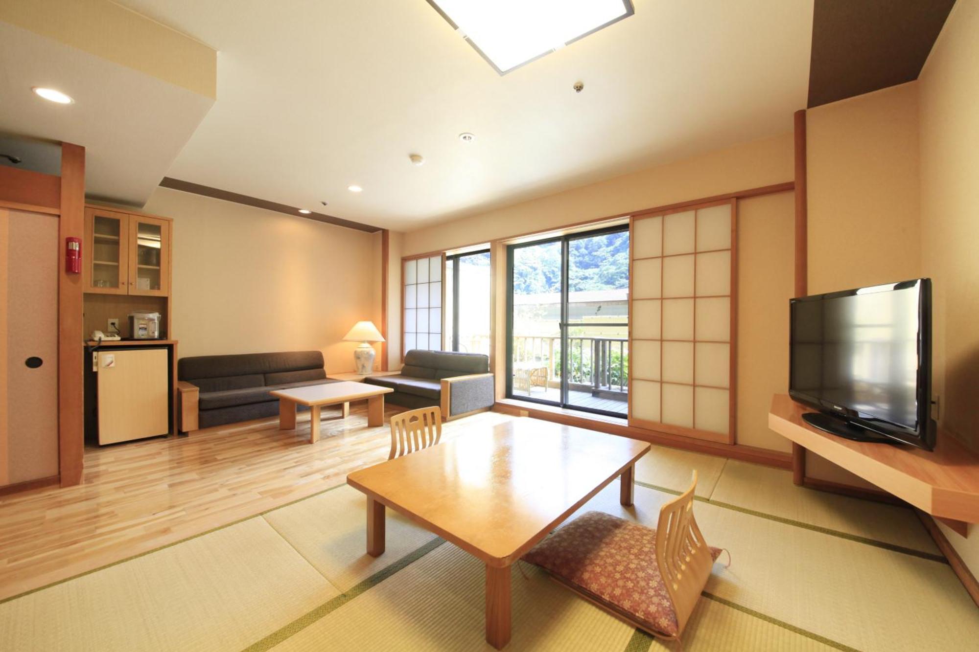 Deluxe Japanese Western-style Room Open-air Bath YUAN Non-Smoking 51㎡
