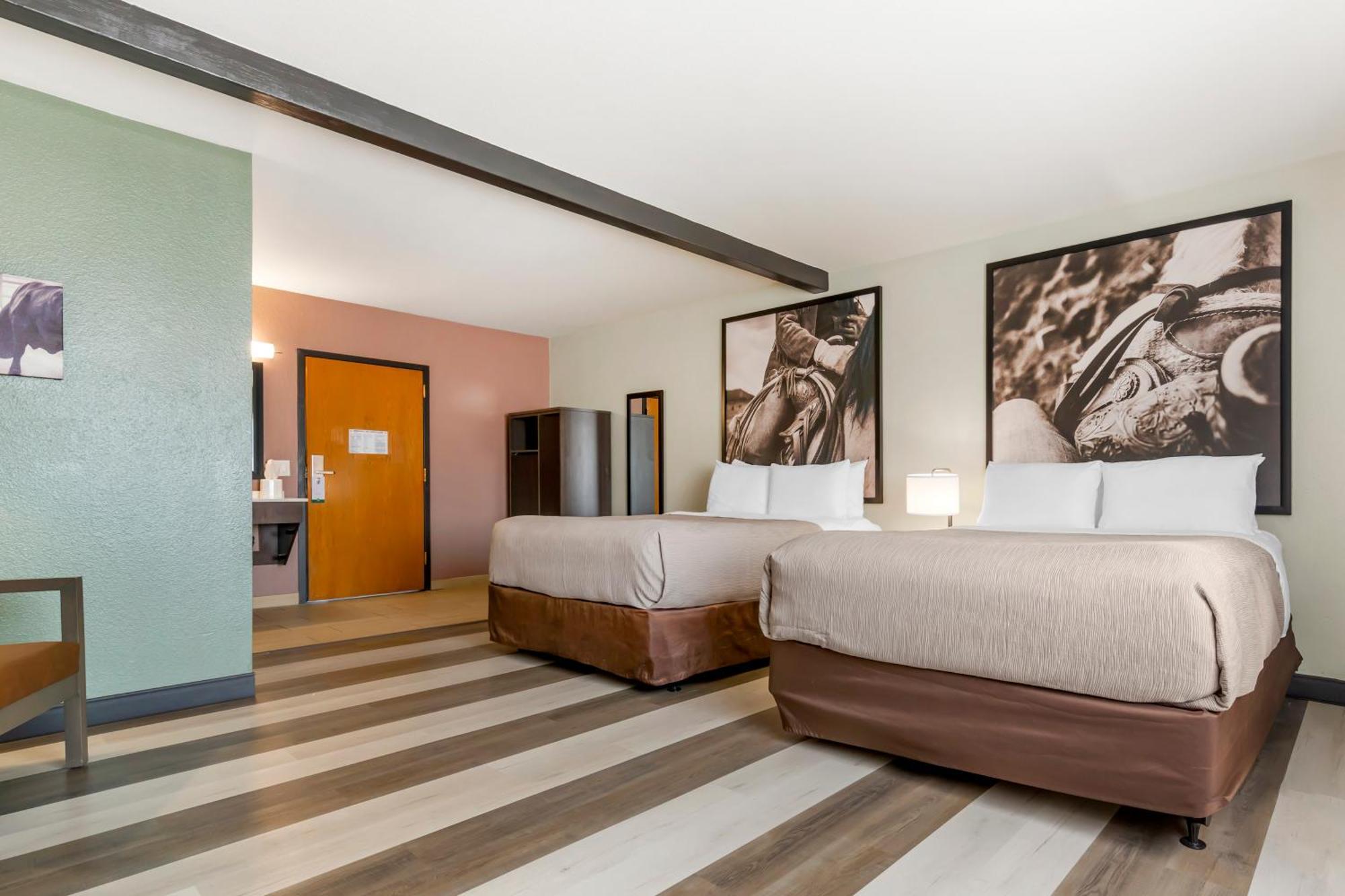 Standard Queen Room Two Queen Beds Transfer Shower Accessible or Non-Smoking