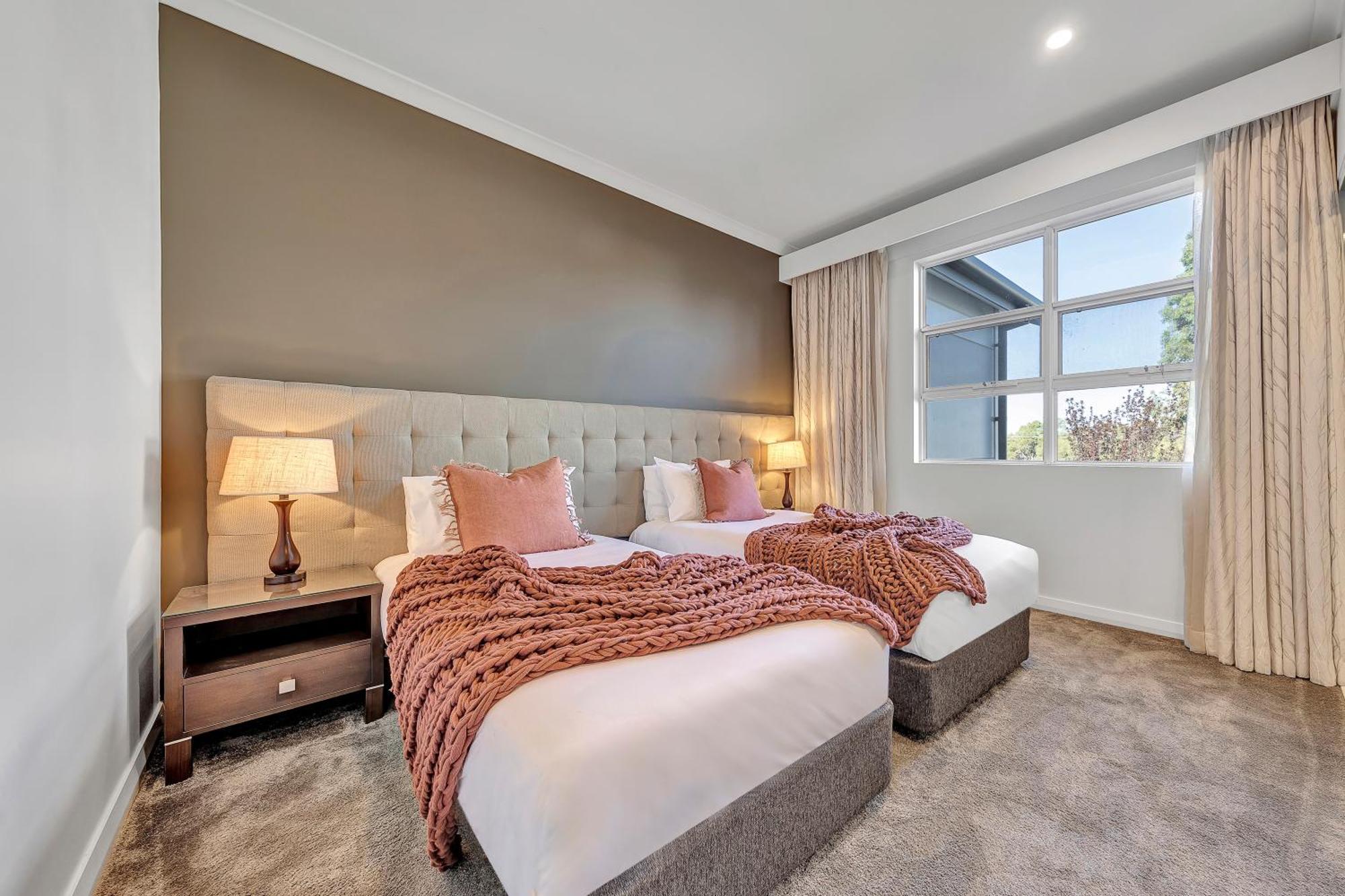 Two-Bedroom Apartment with One King and Two Single Beds