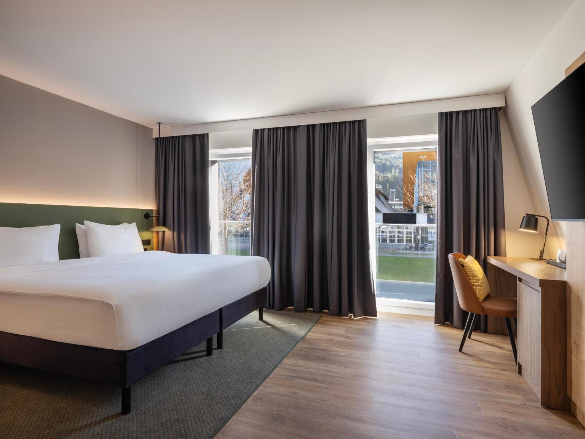 Zimmer mit Kingsize-Bett - barrierefrei