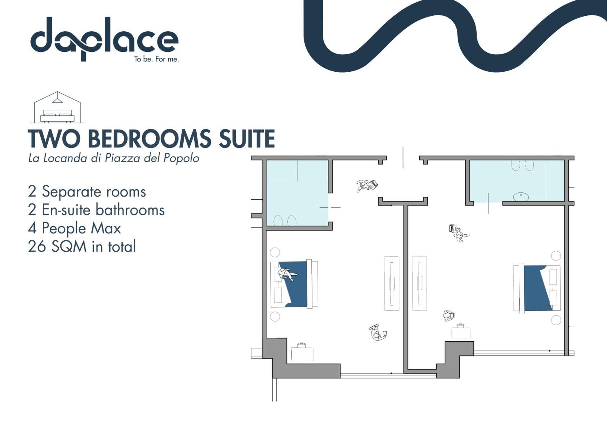 Suite con 2 Camere da Letto