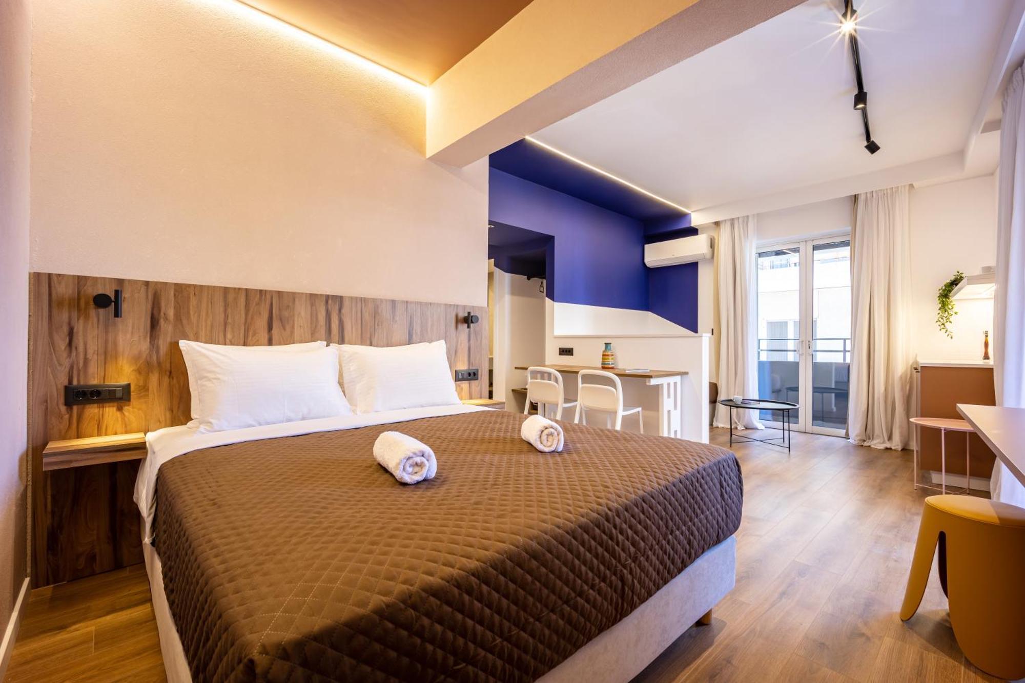 Deluxe One-Bedroom Apartment with City View
