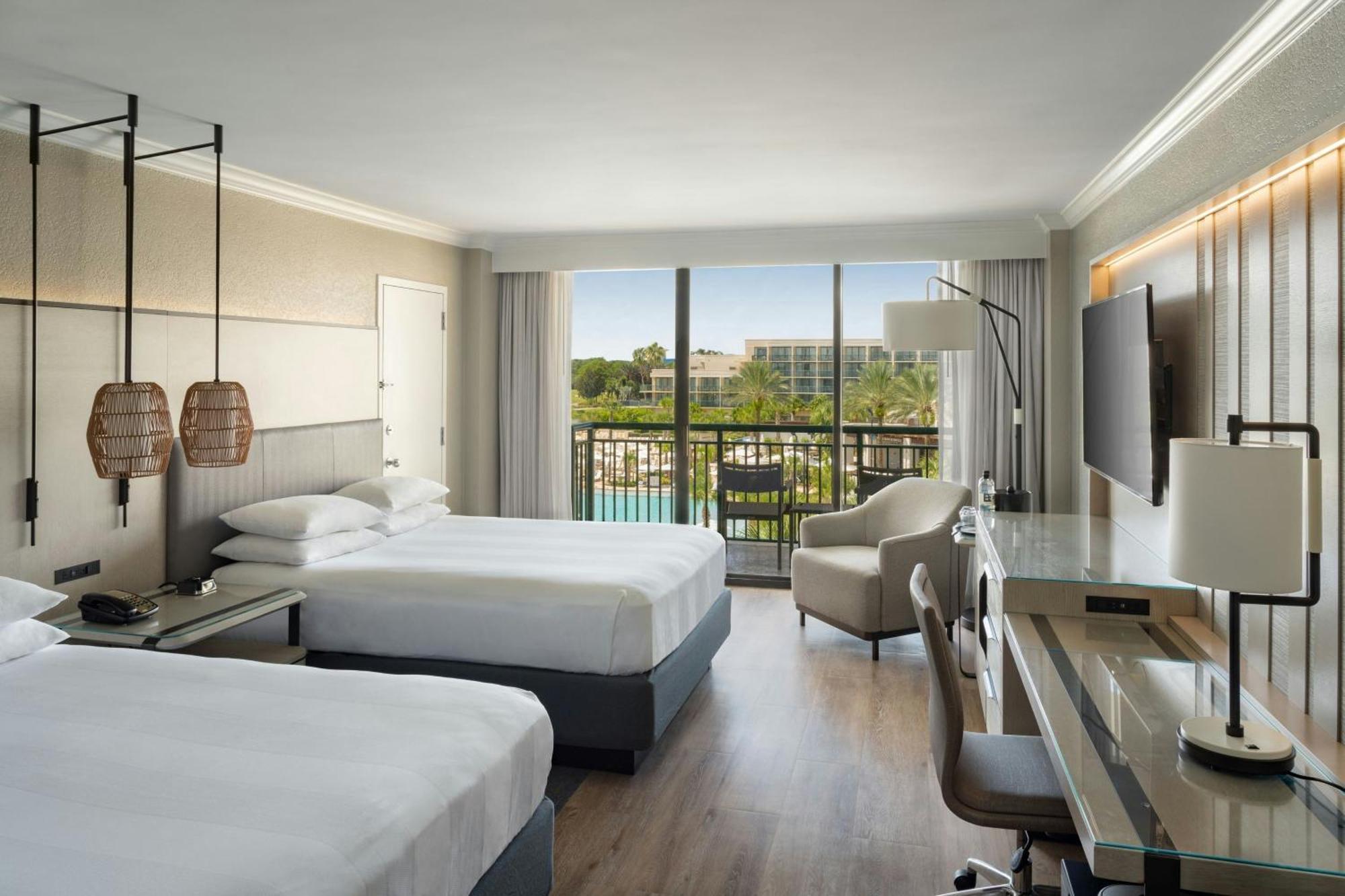 Queen Room Two Queen Beds Pool View