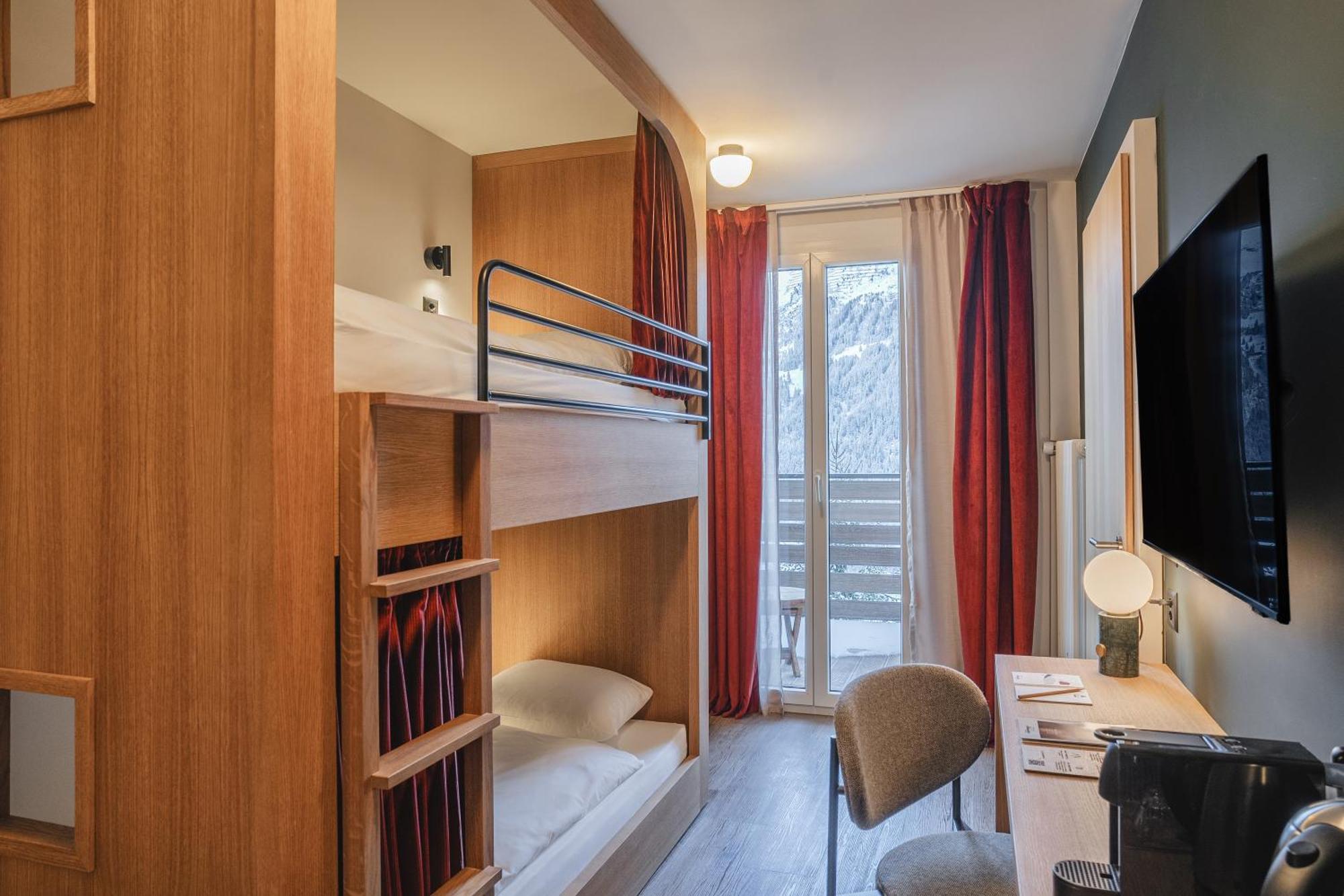 Kamer met Stapelbedden.