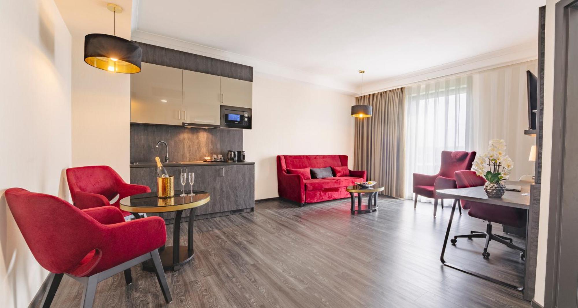 Apartment mit 1 Schlafzimmer, Schlafsofa und Küchenzeile – Nichtraucher