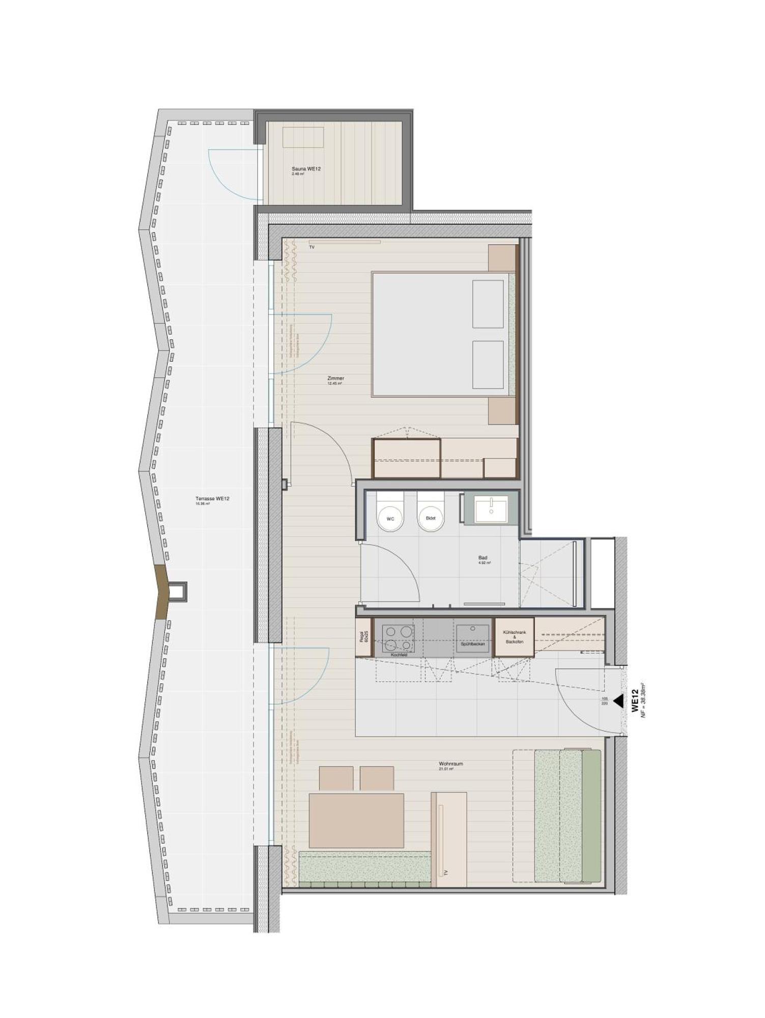 Suite con Sauna