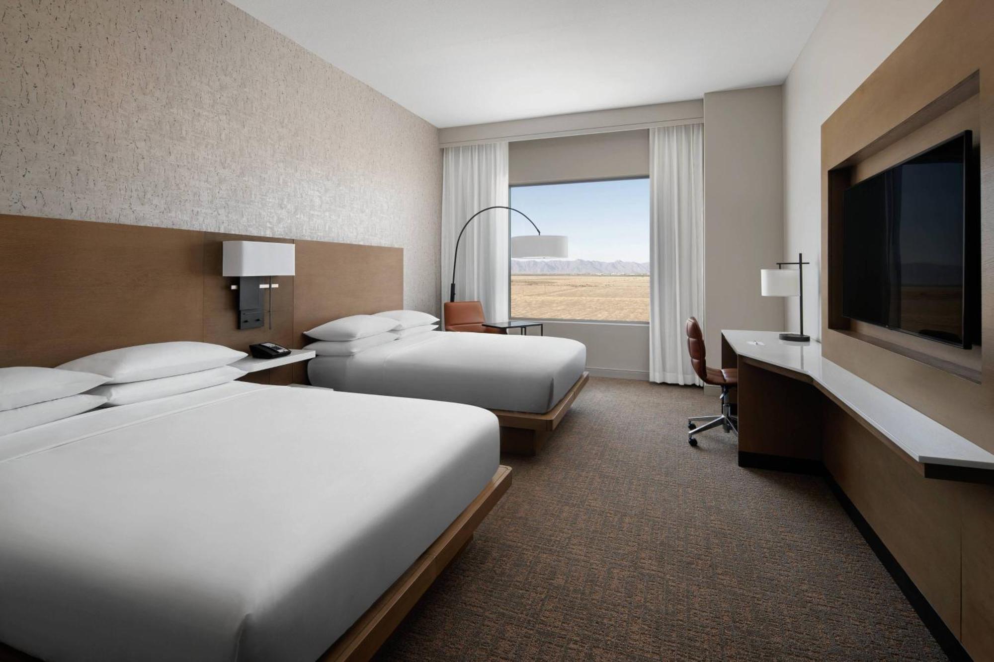 Queen Room with Two Queen Beds and Mountain View - Hearing Accessible