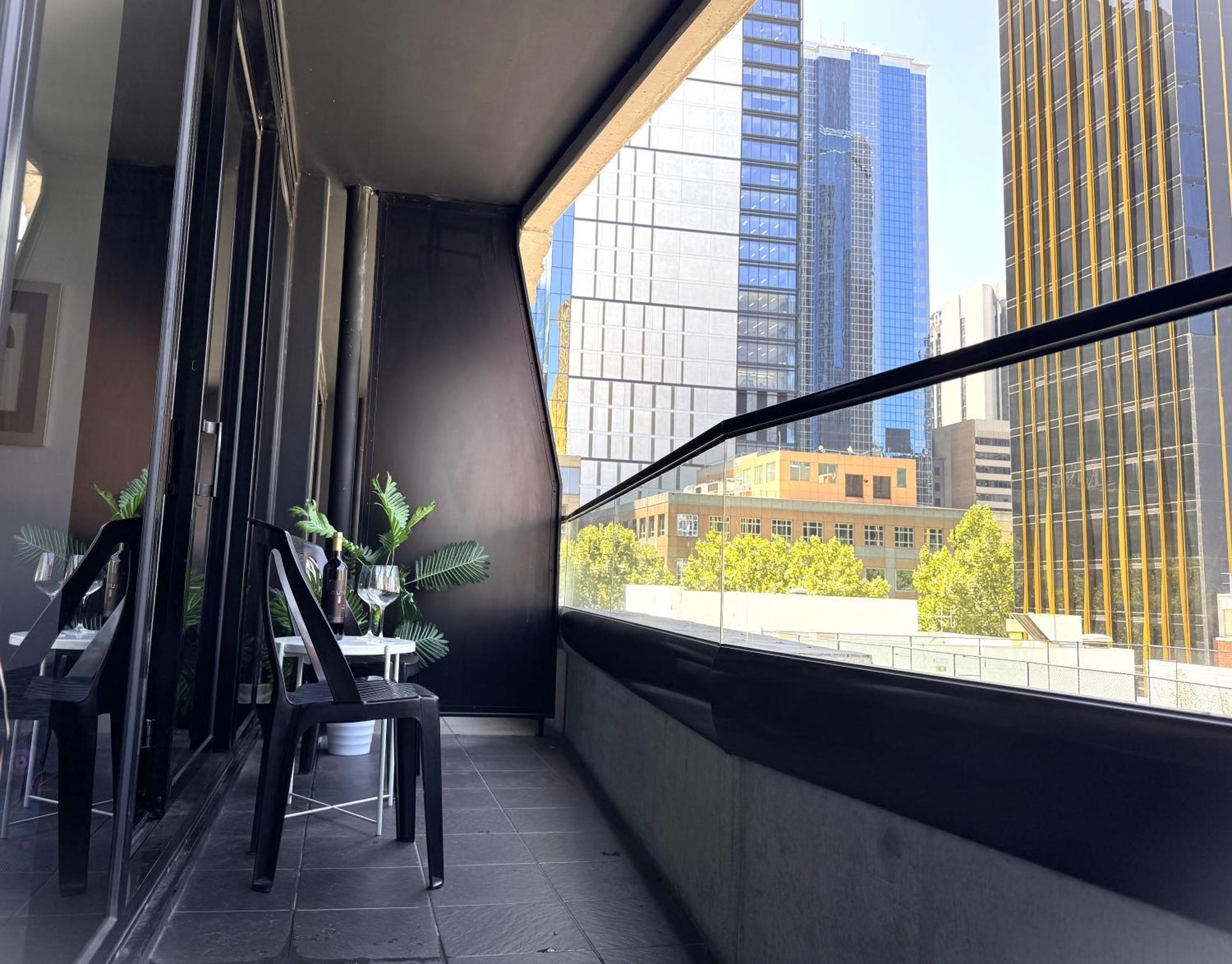 One-Bedroom Apartment Balcony