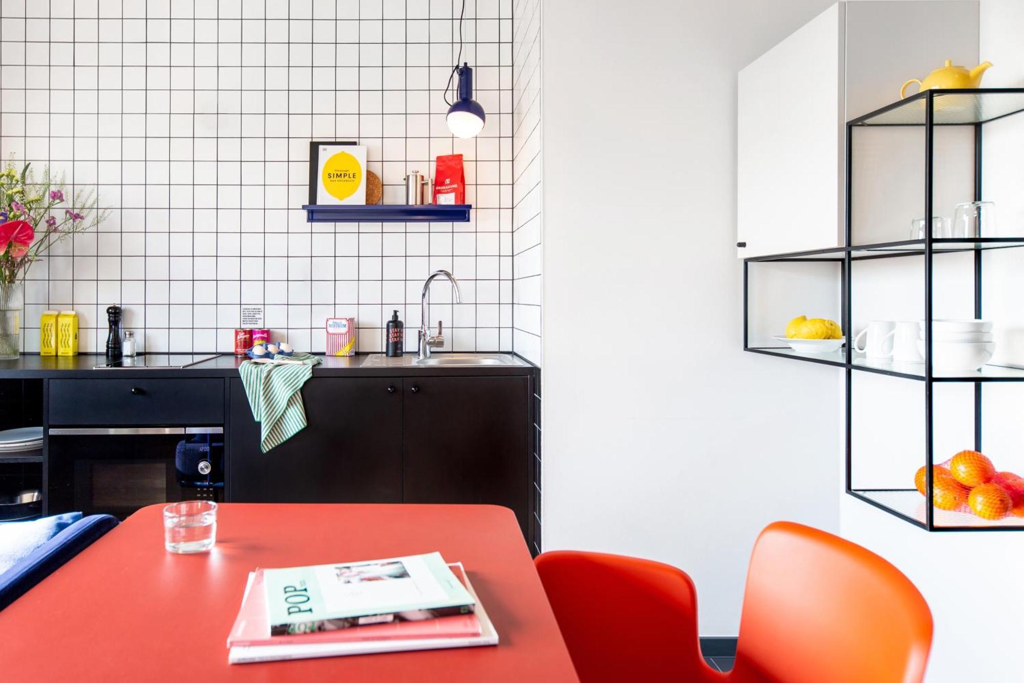 Design Apartment mit Queensize-Bett