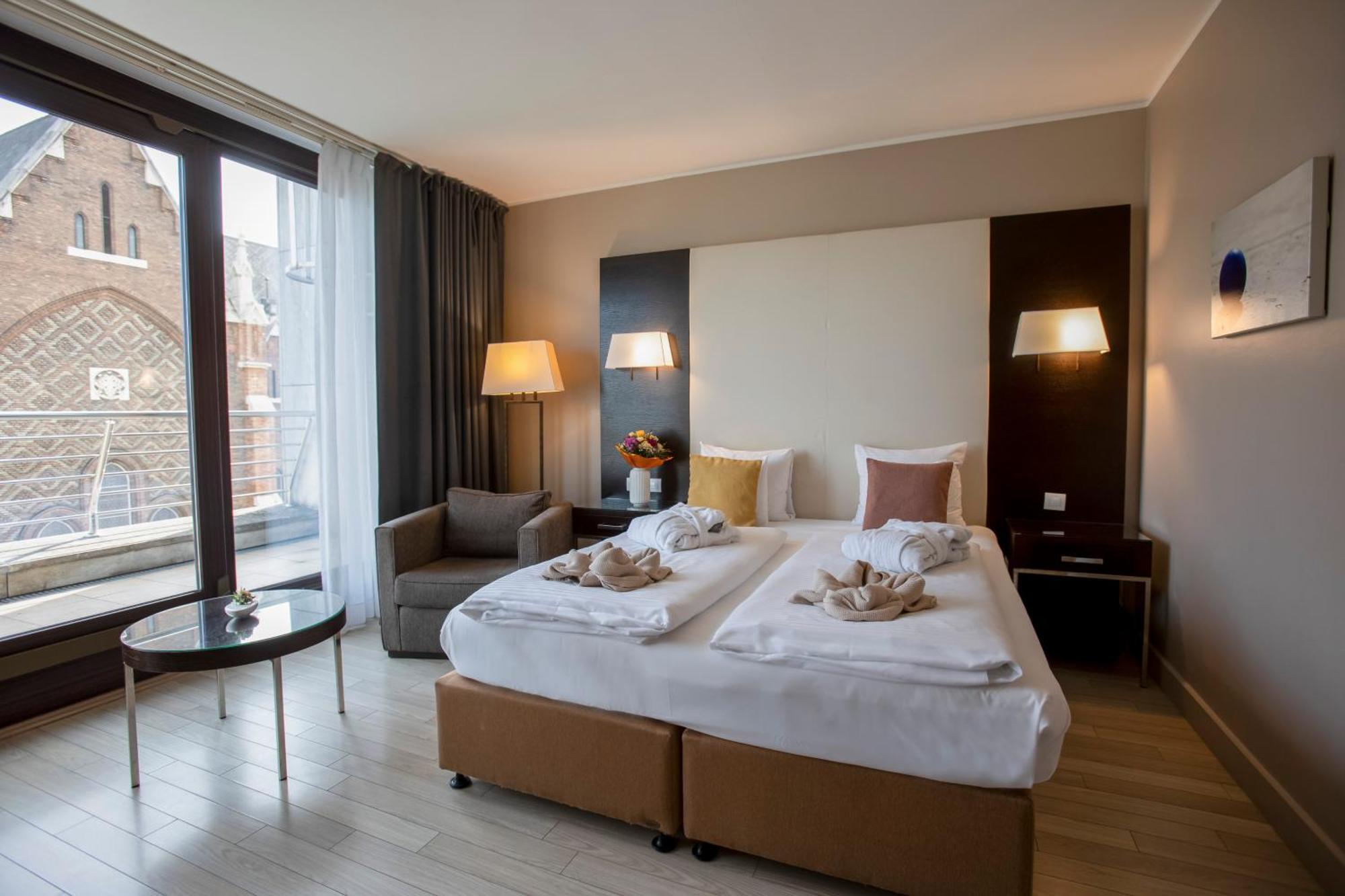 Deluxe Doppelzimmer mit Balkon – zur Einzelnutzung
