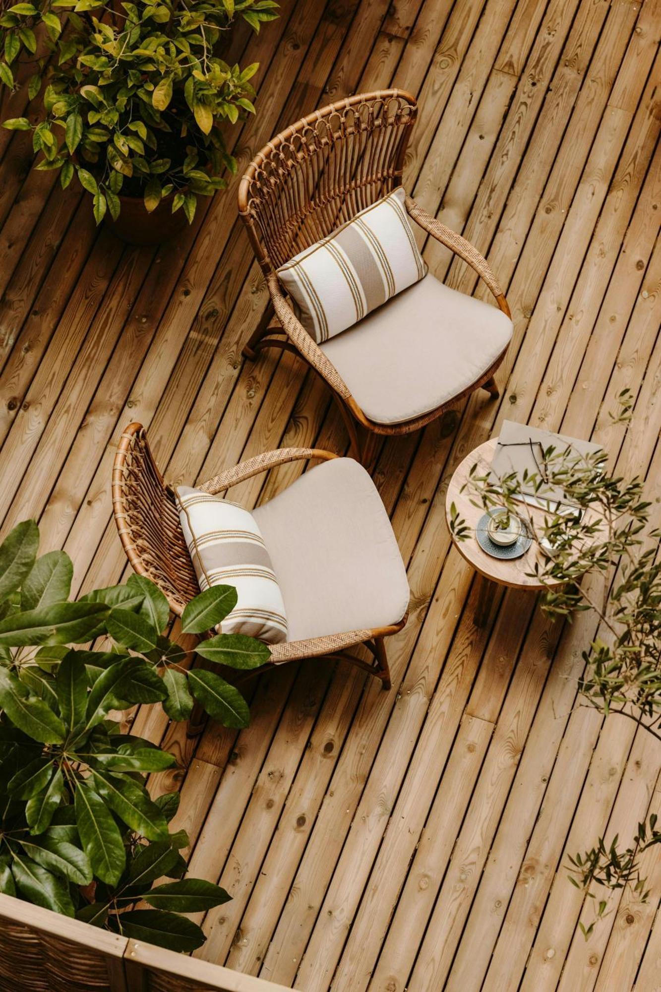 Zweibettzimmer mit Terrasse