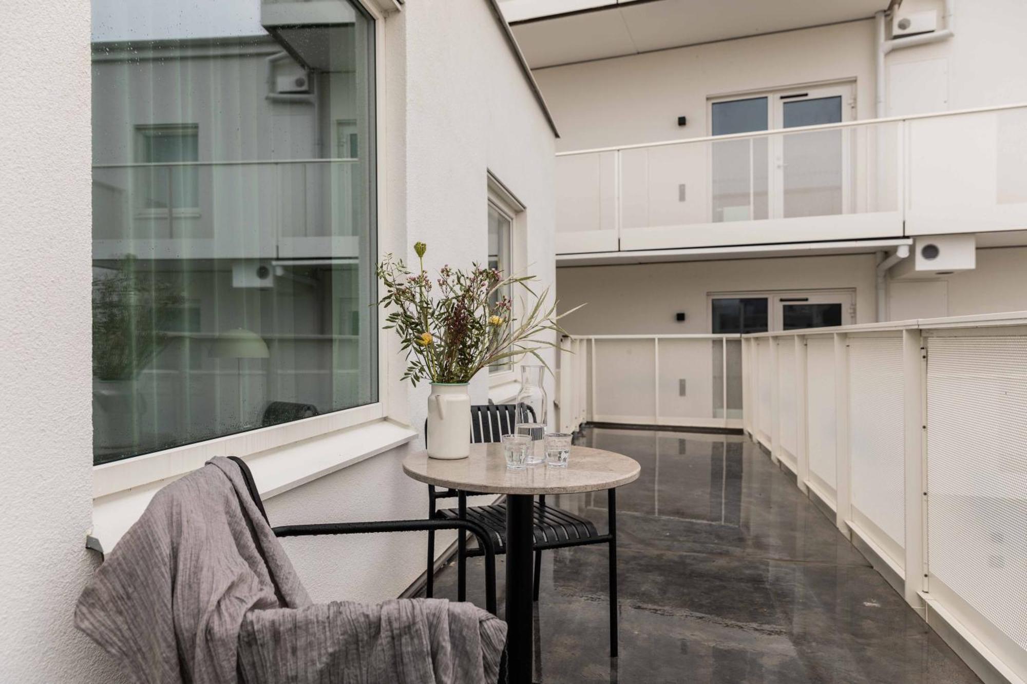 One-Bedroom Apartment Balcony