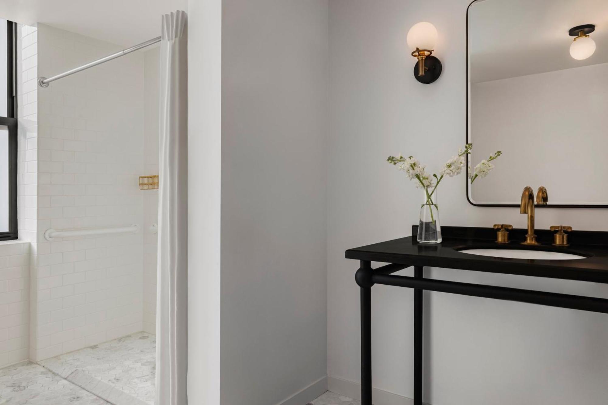 Essential King Room Mobility Accessible Tub Roll Shower