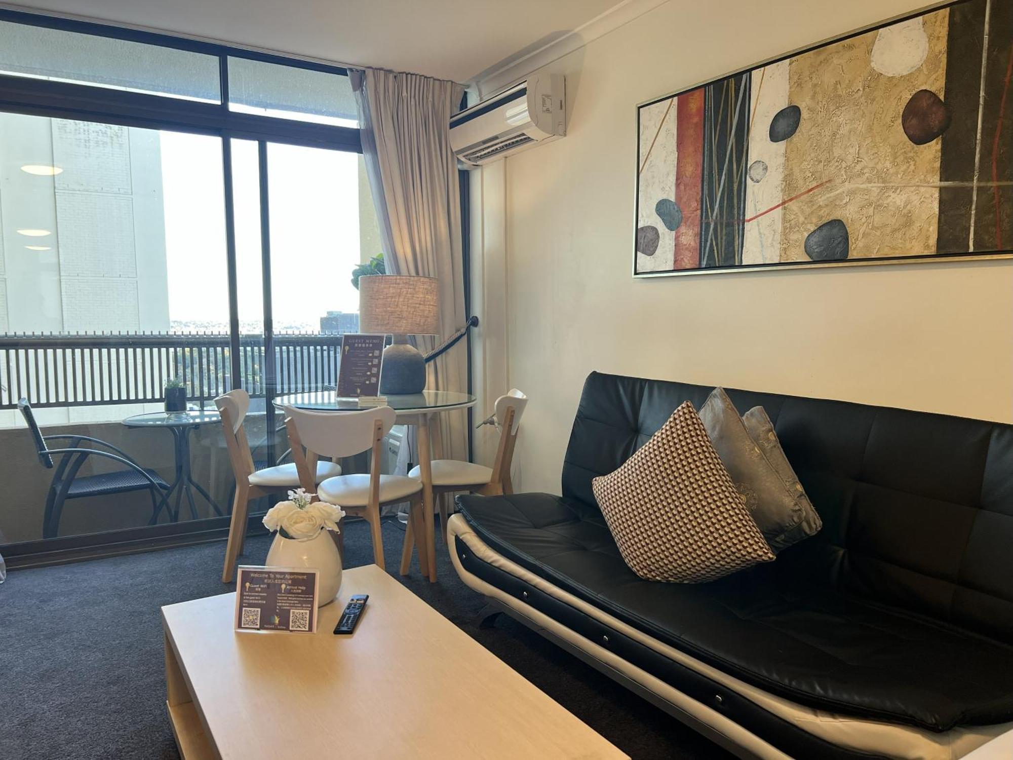 Studio Apartment Balcony