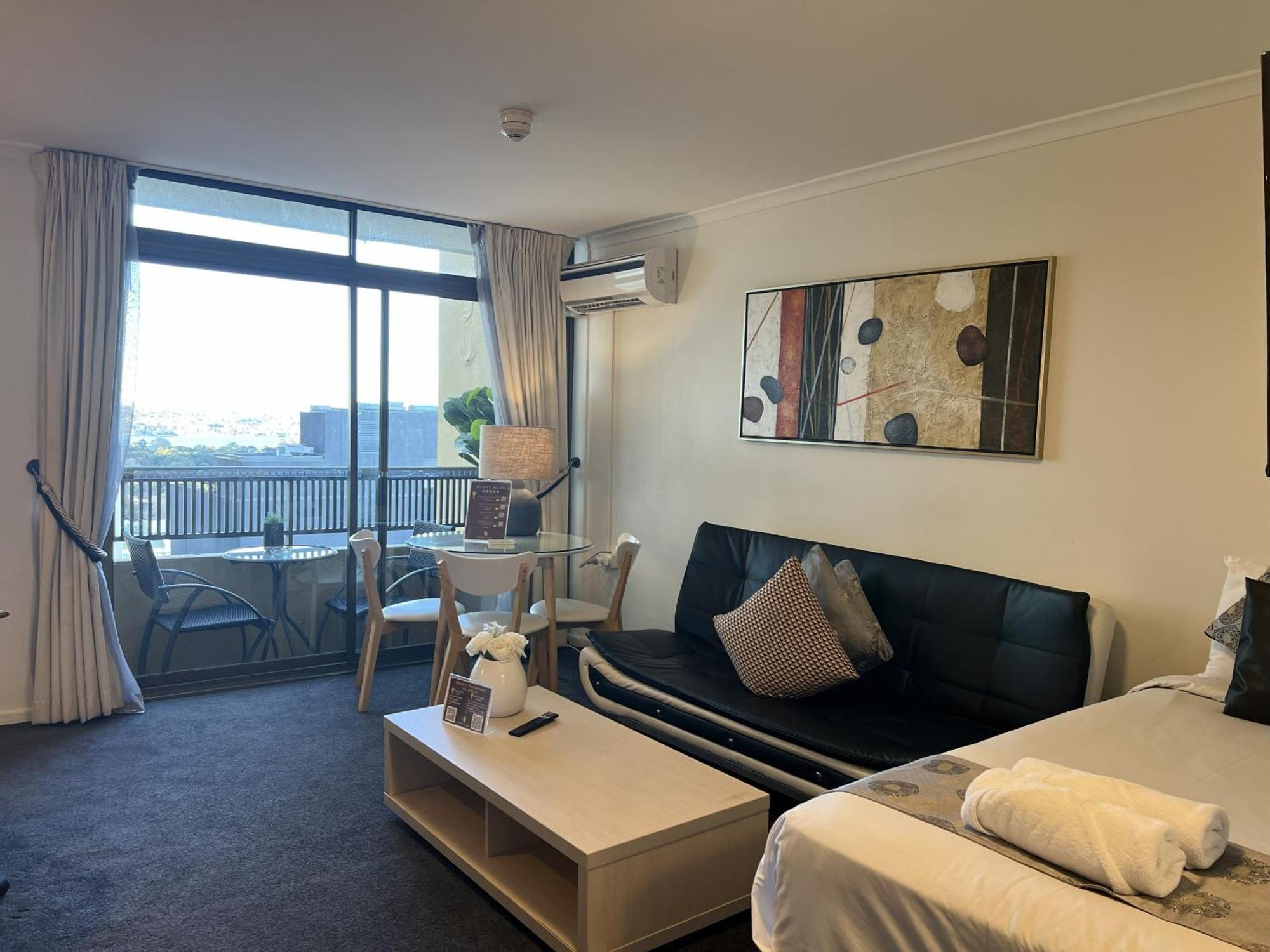 Studio Apartment Balcony