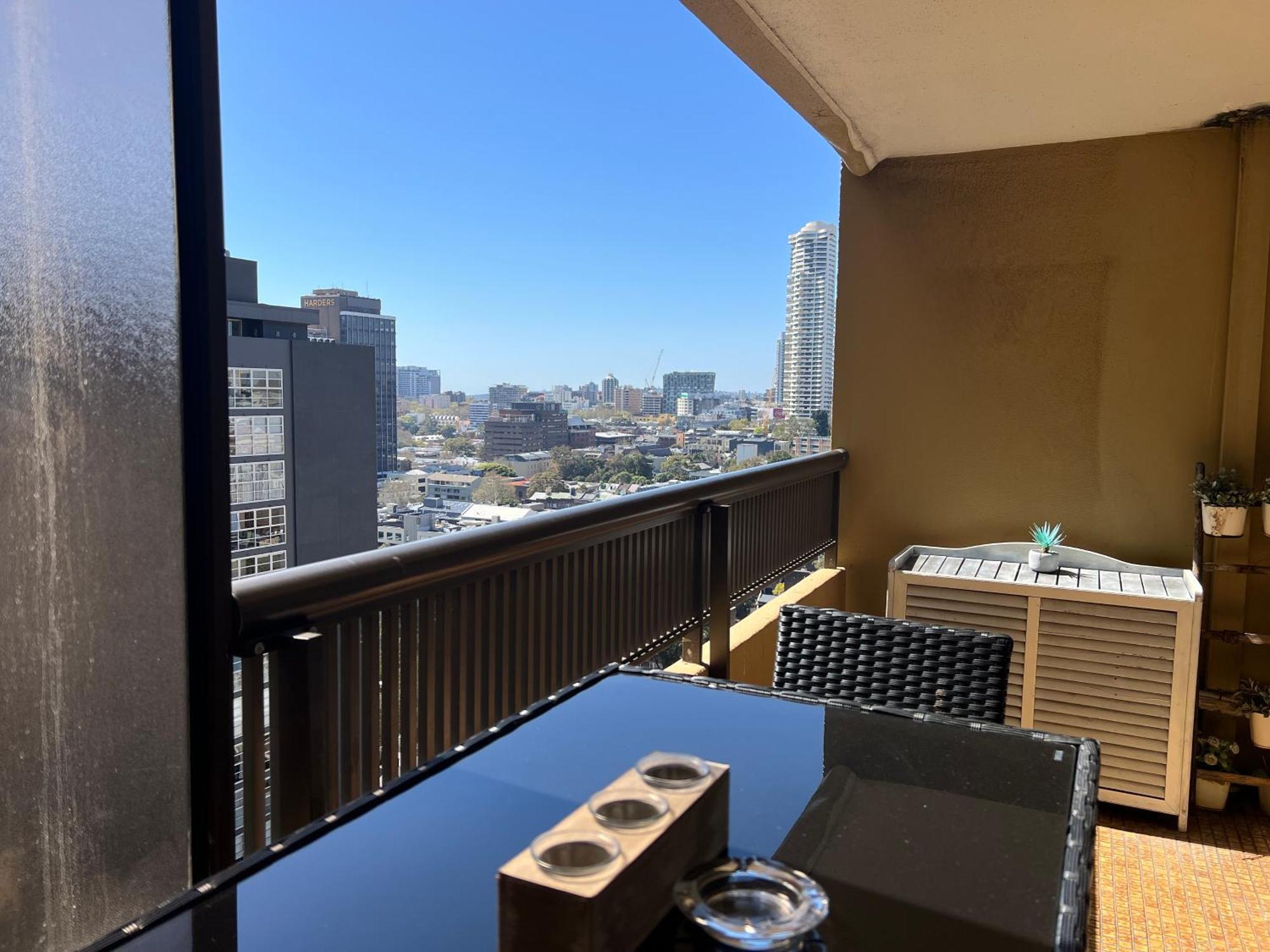 Superior Studio Apartment Balcony