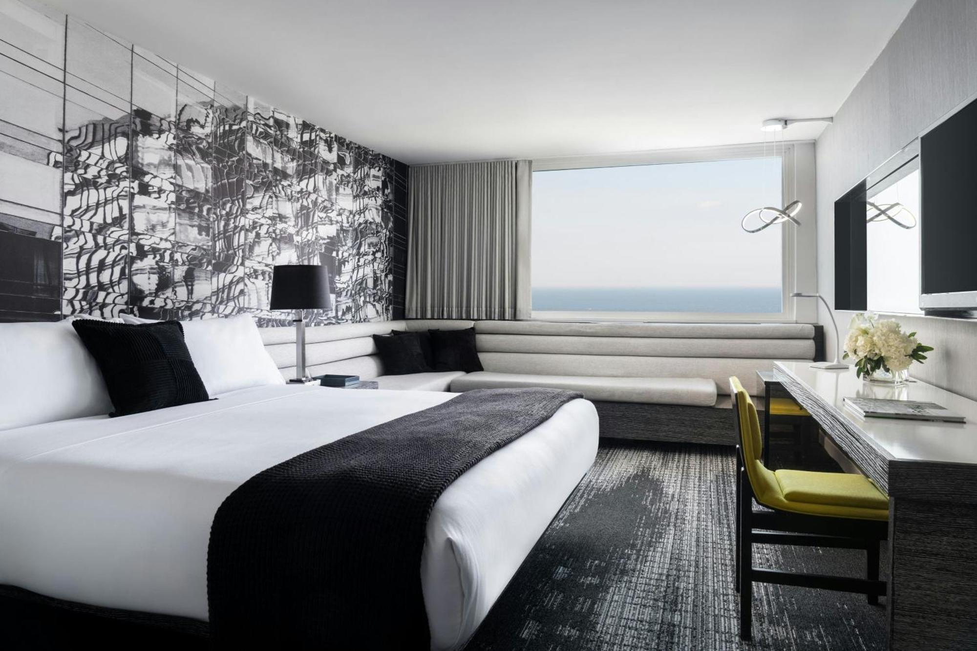 Habitación con cama extragrande, vistas al lago y bañera - Adaptada para personas con movilidad reducida y discapacidad auditiva