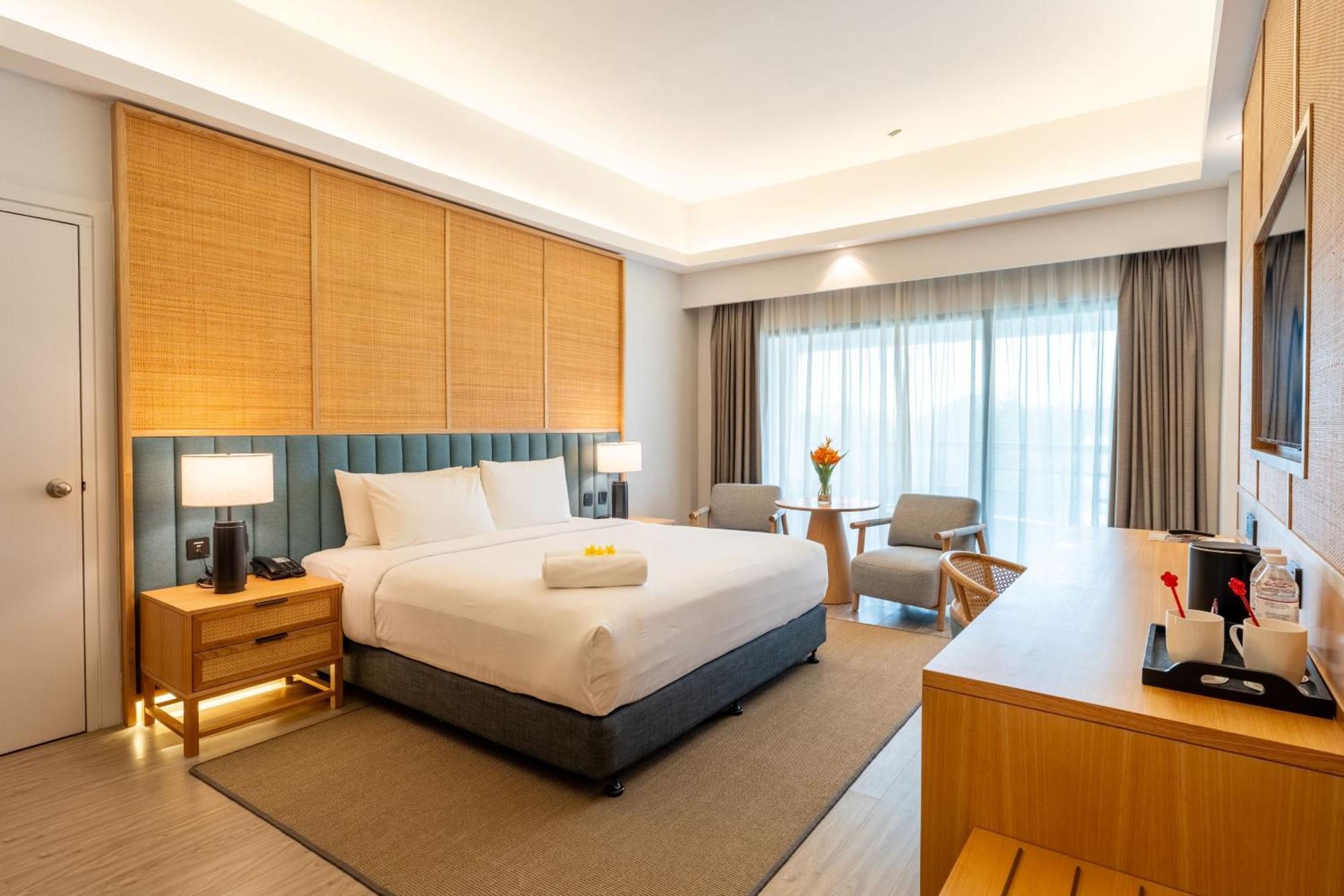 Deluxe Zimmer mit Kingsize-Bett