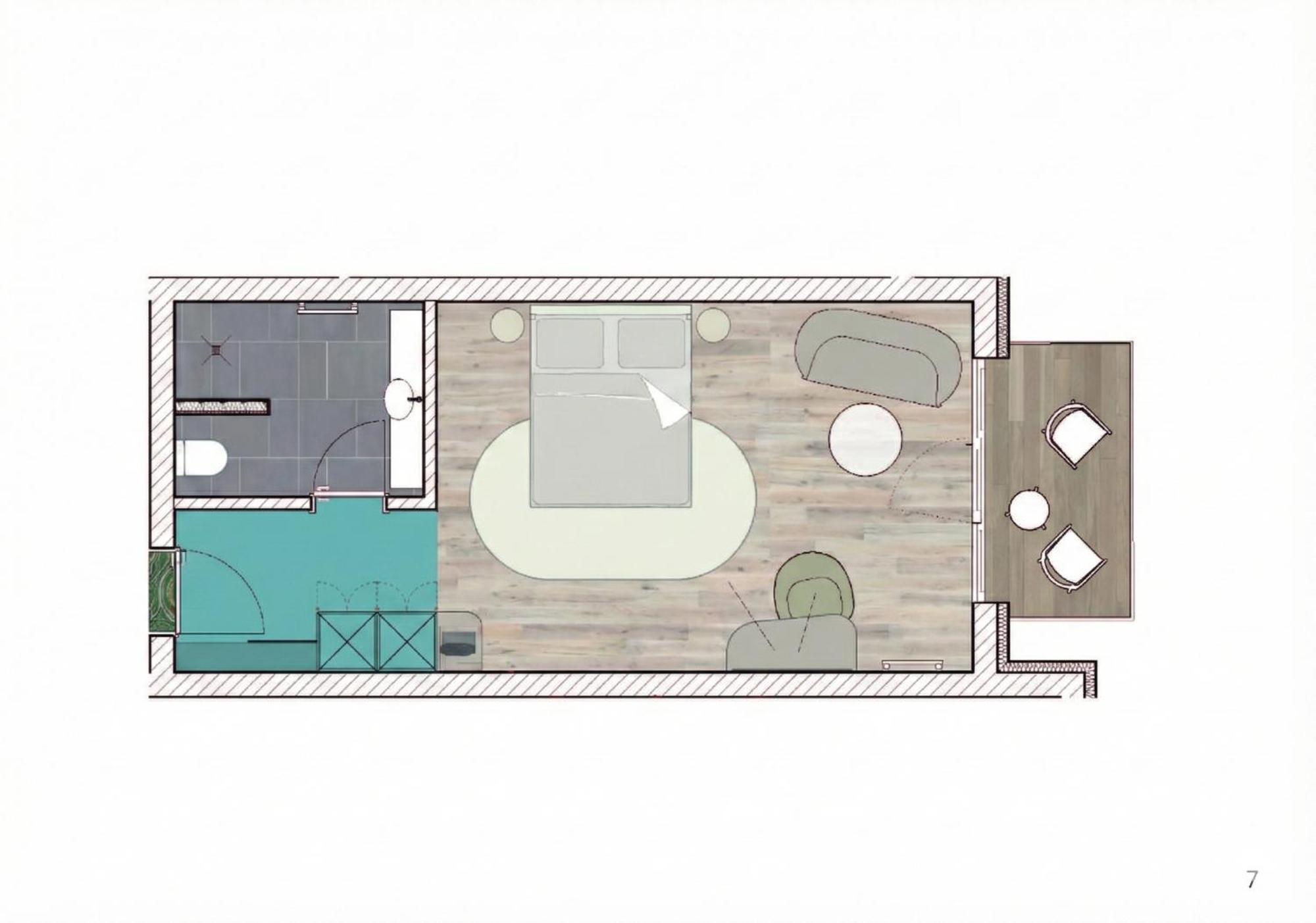 Junior Suite mit Balkon