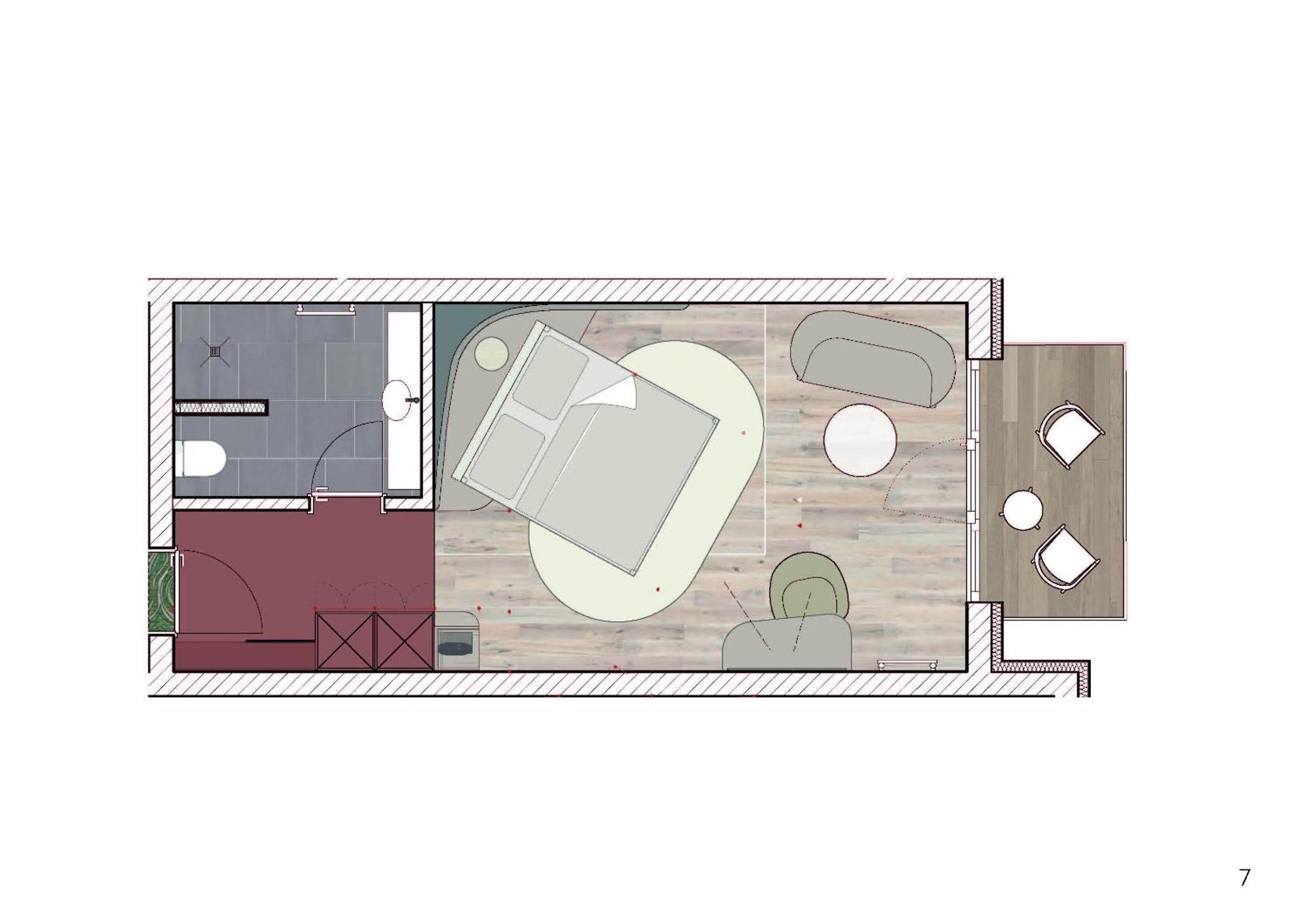 Junior Suite mit Balkon