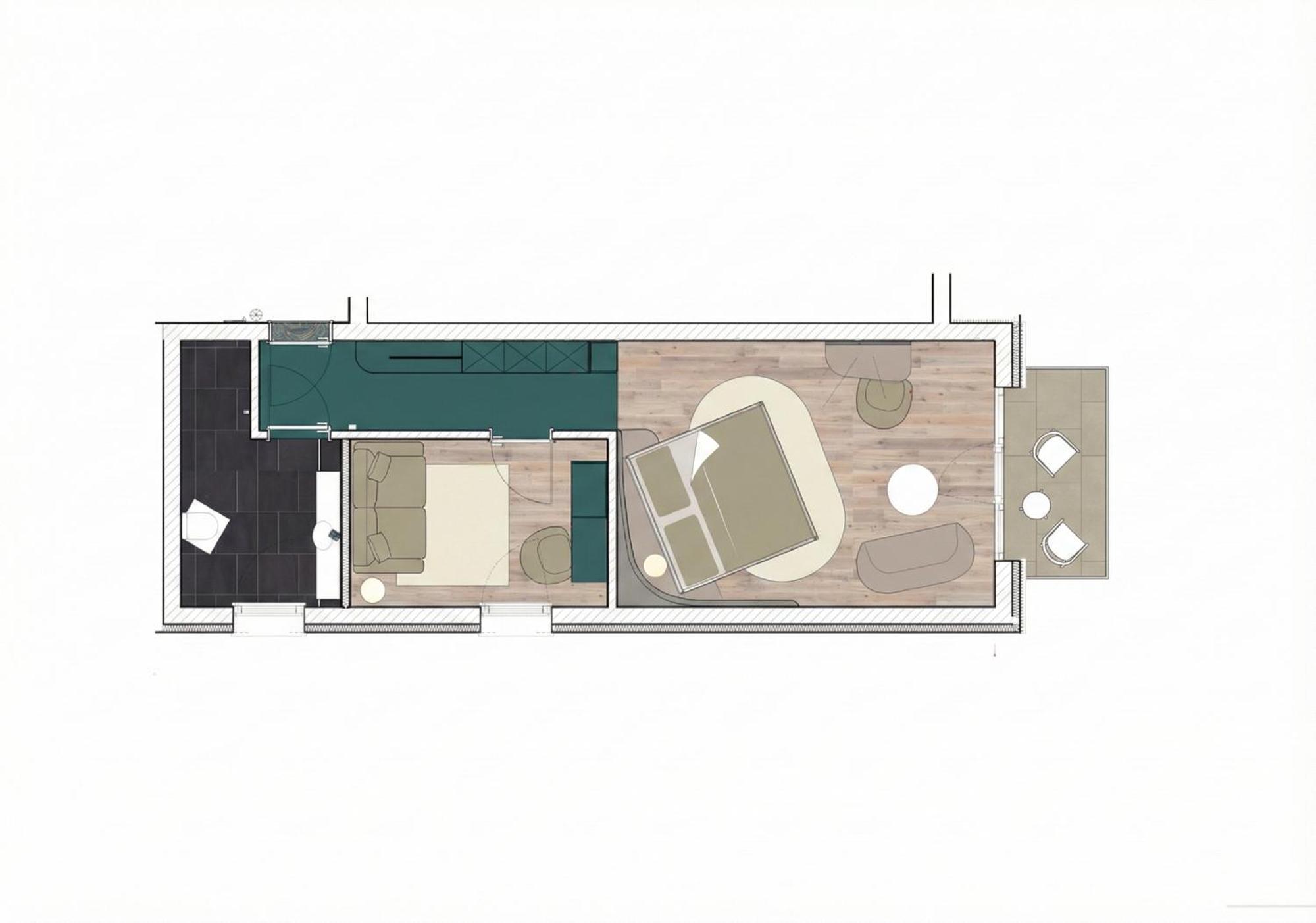 Suite mit Balkon