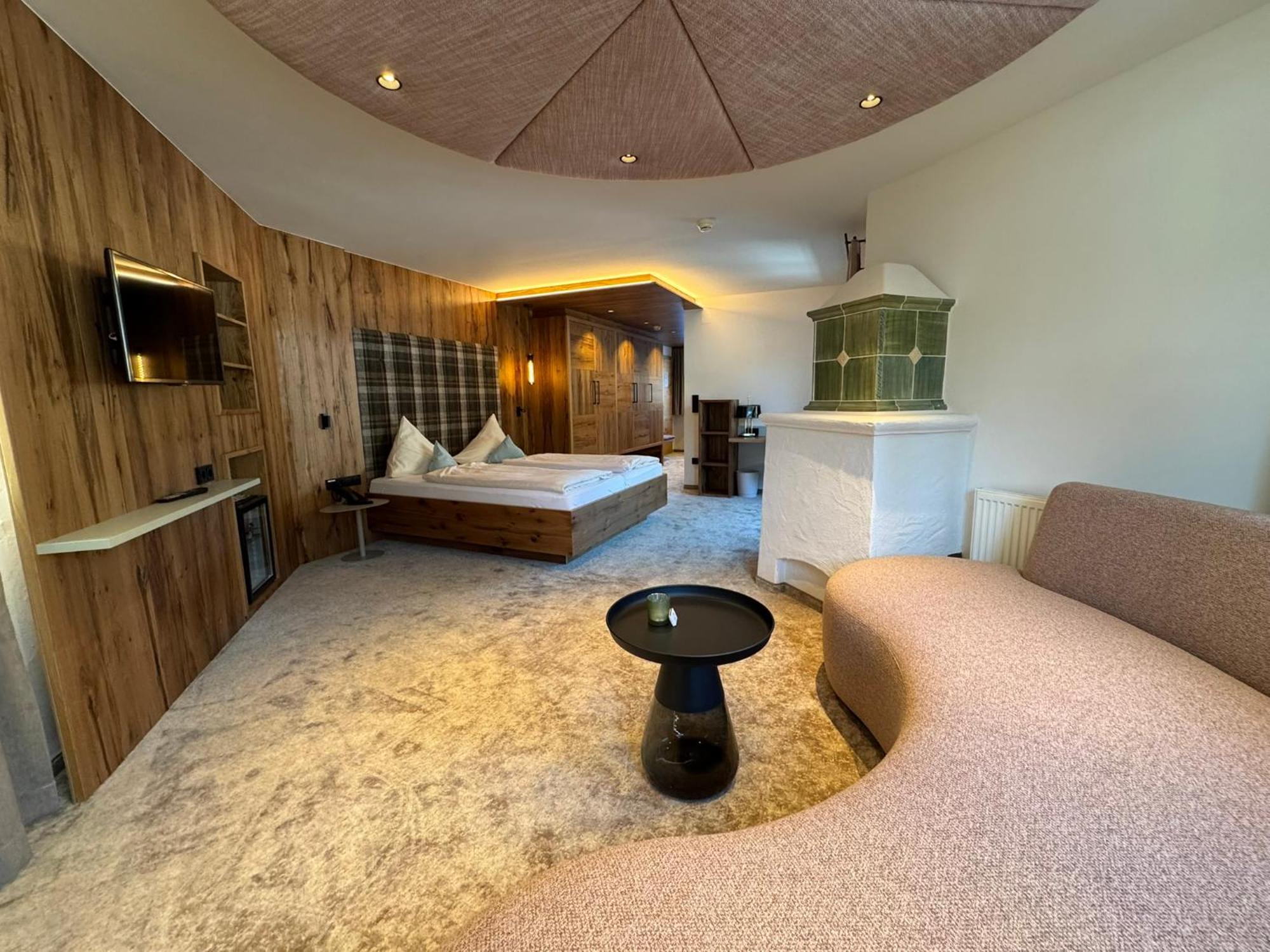 Doppelzimmer mit Gartenblick