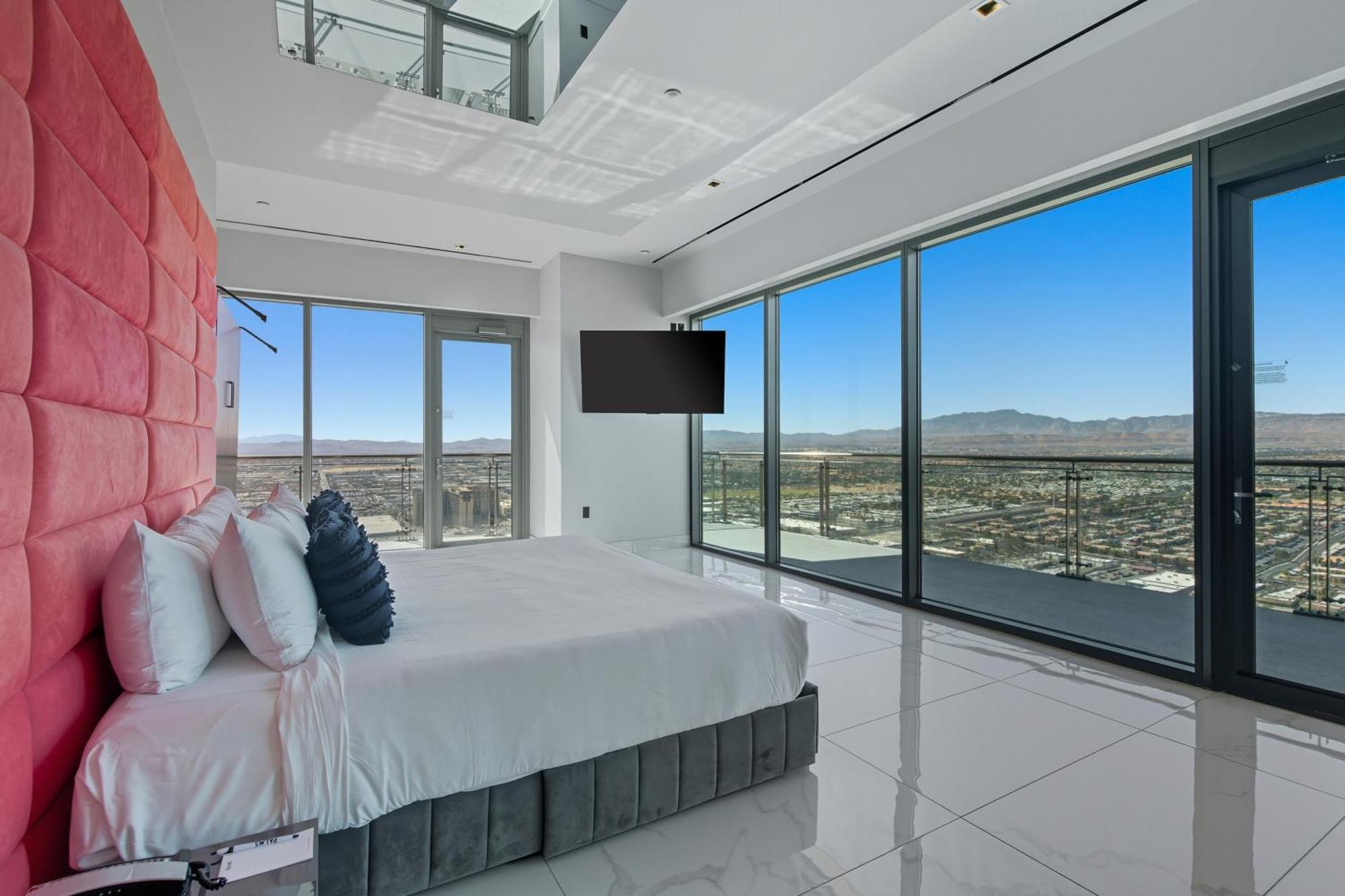 Designer Penthouse | Full Strip View & Private Balcony