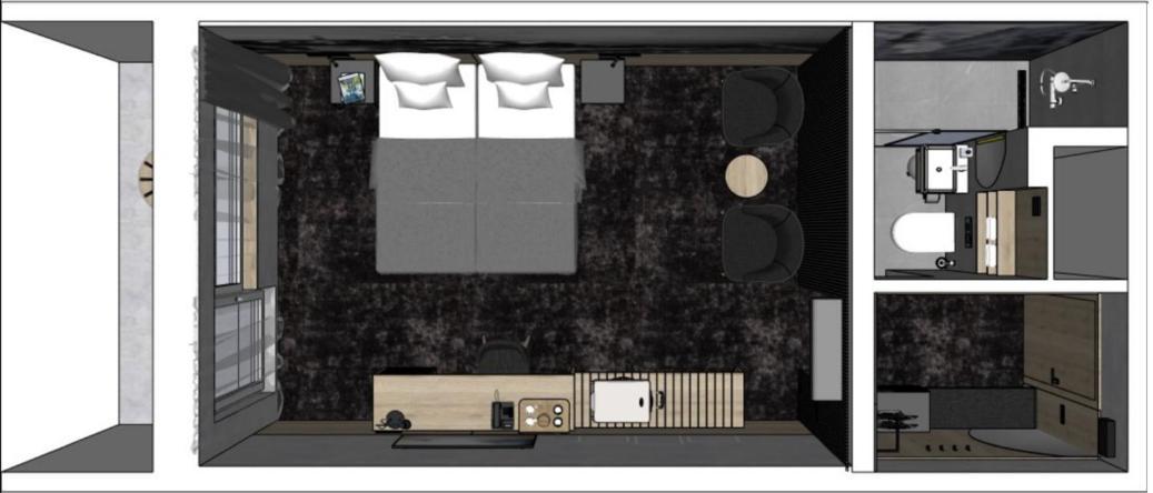 Deluxe Zweibettzimmer