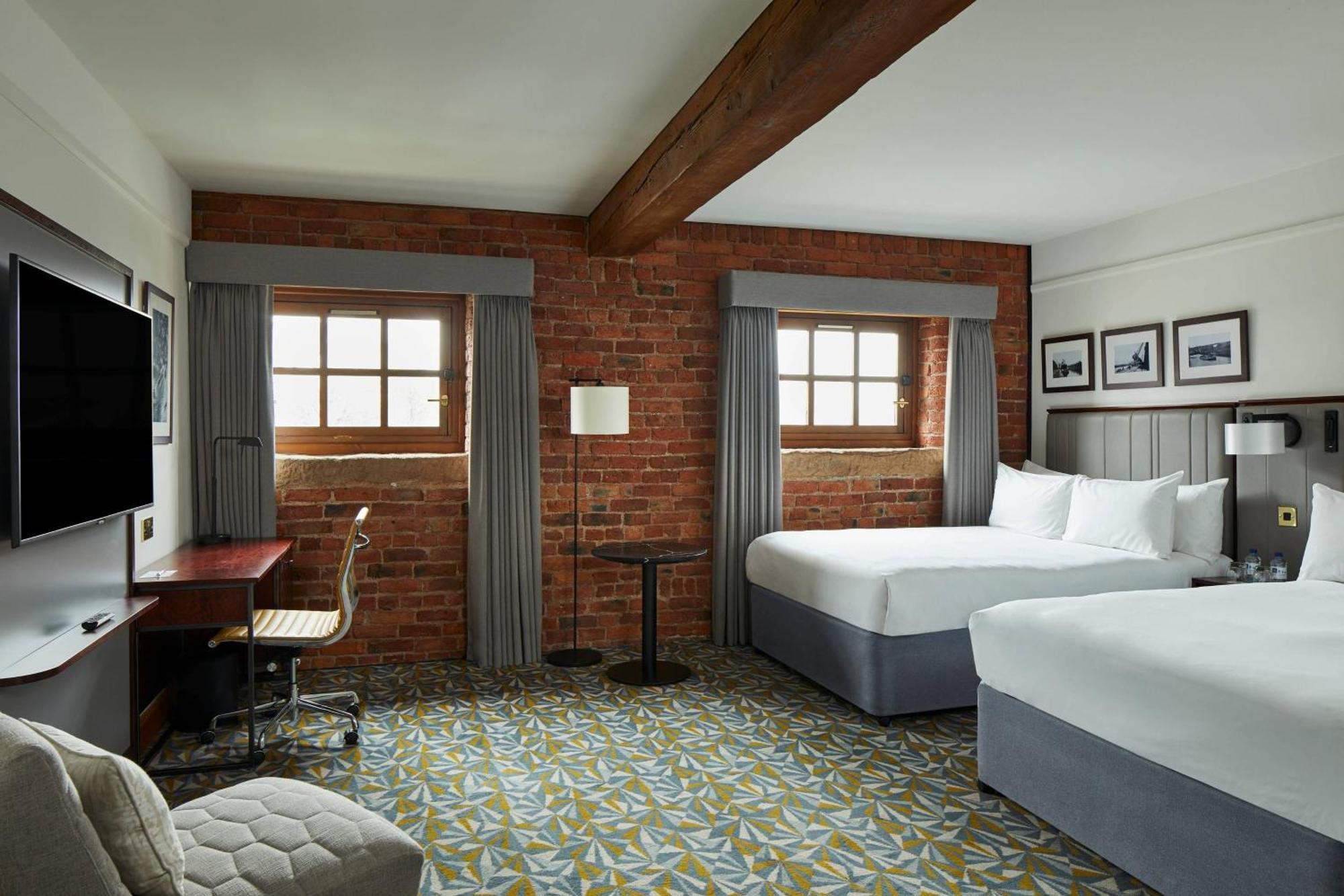 Guest room, 2 Double Beds